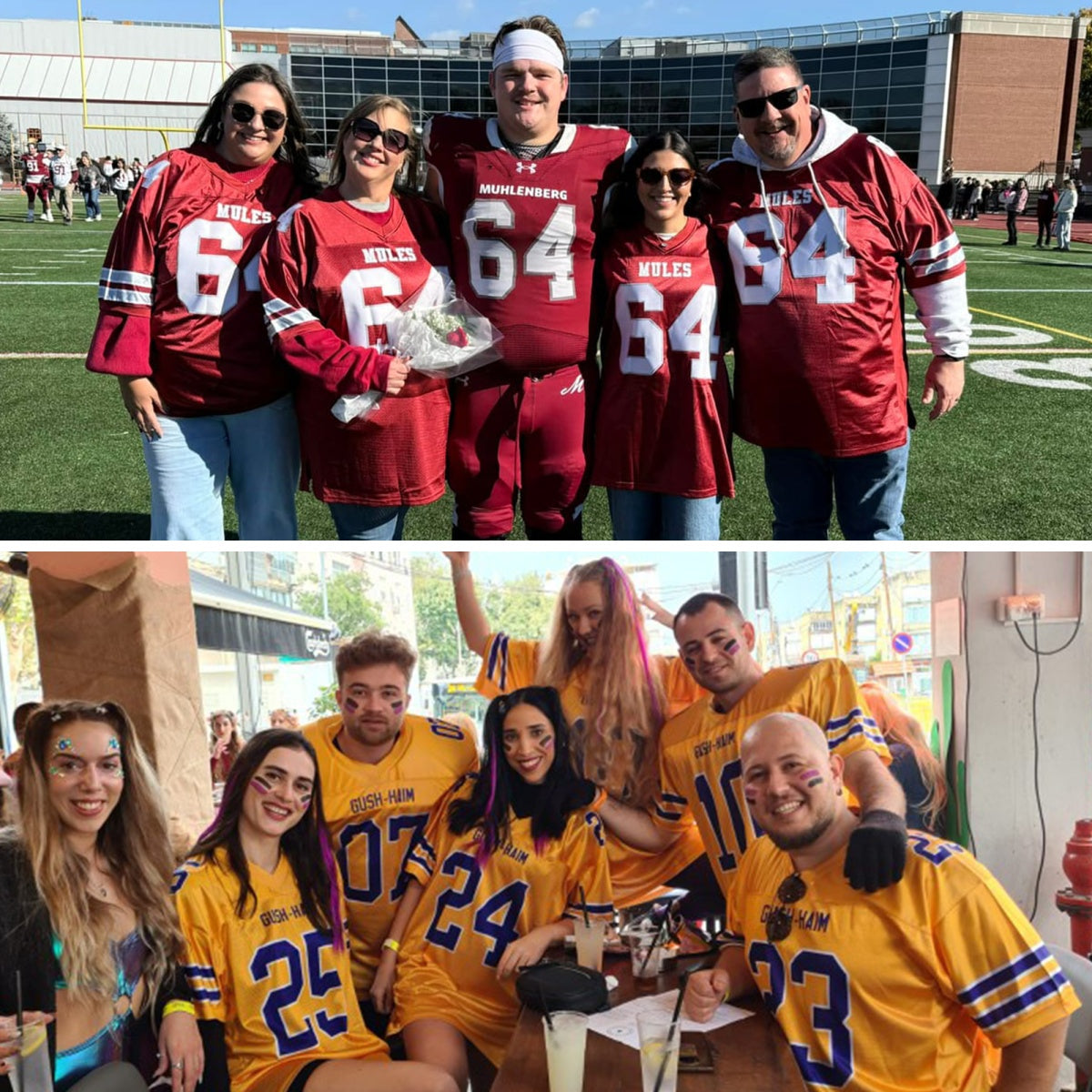 Custom Black Red Graffiti Pattern Chains Football Jersey| KXKSHOP