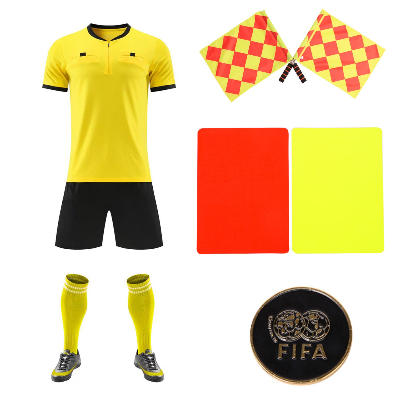 Custom Soccer Referee Jersey Kits