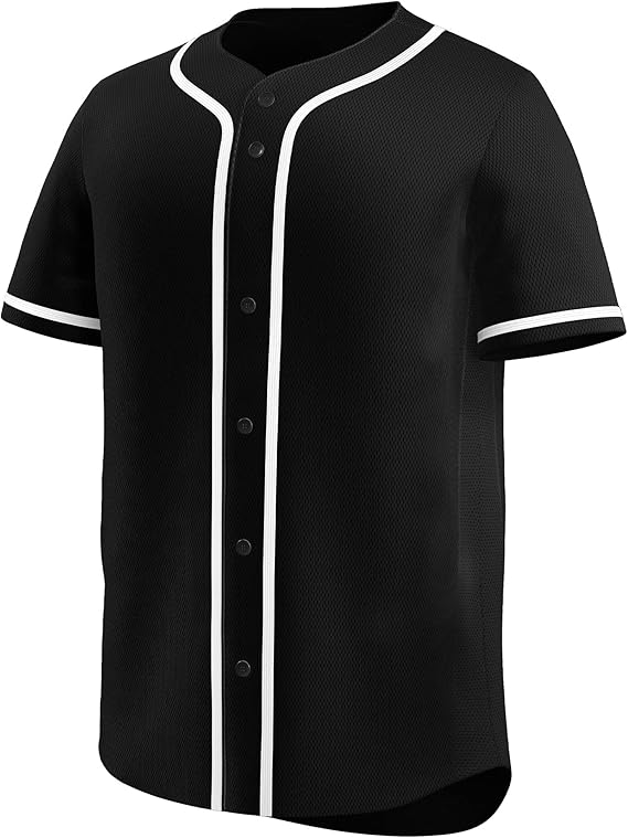 Black Gray-White Classic Style Authentic Baseball Jersey For Men Team Sports |Custom Name & Number | Durable Breathable | KXKSHOP
