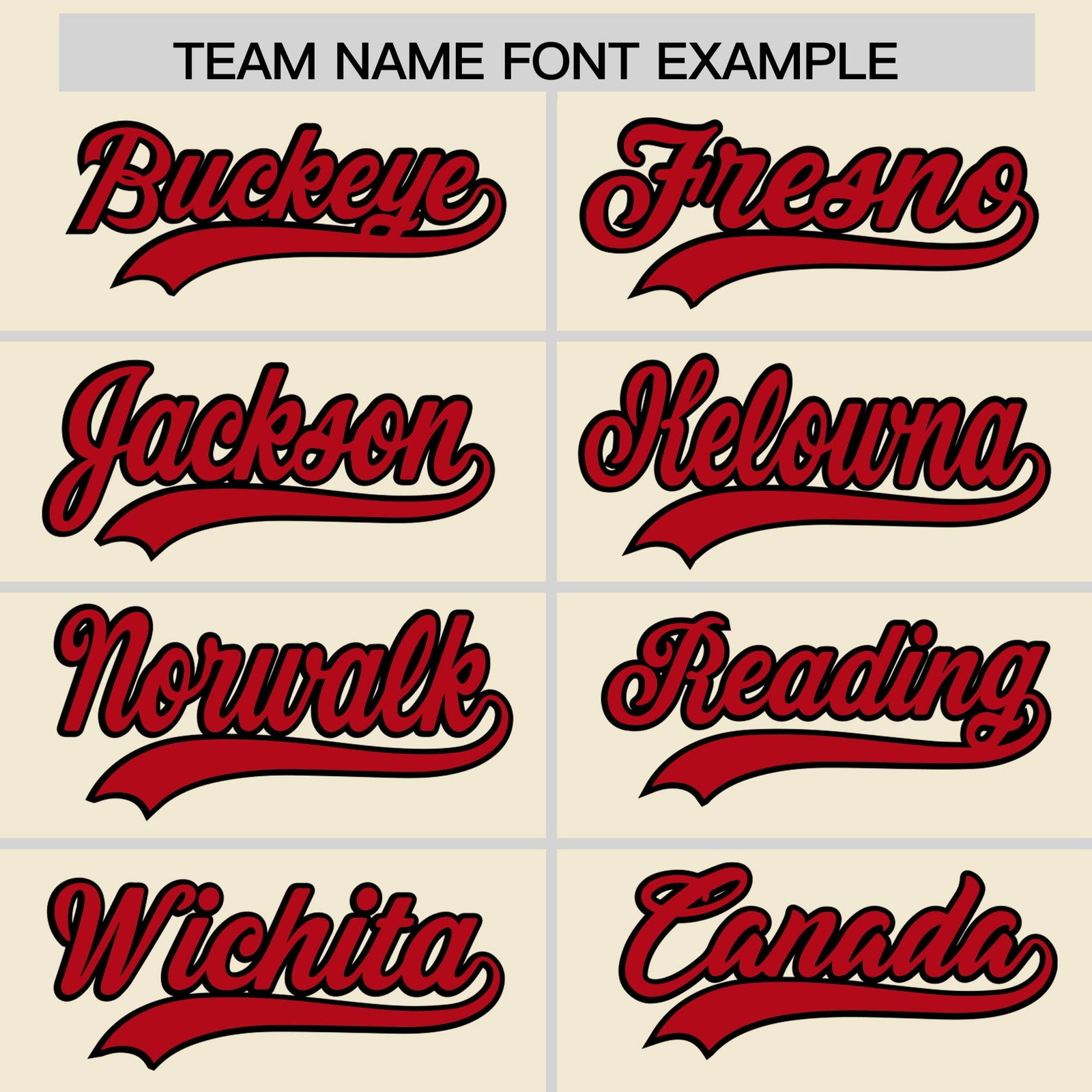 Custom Cream Red Classic Style Baseball Uniform Jersey/Pants/Hat Package For Team |KXKSHOP