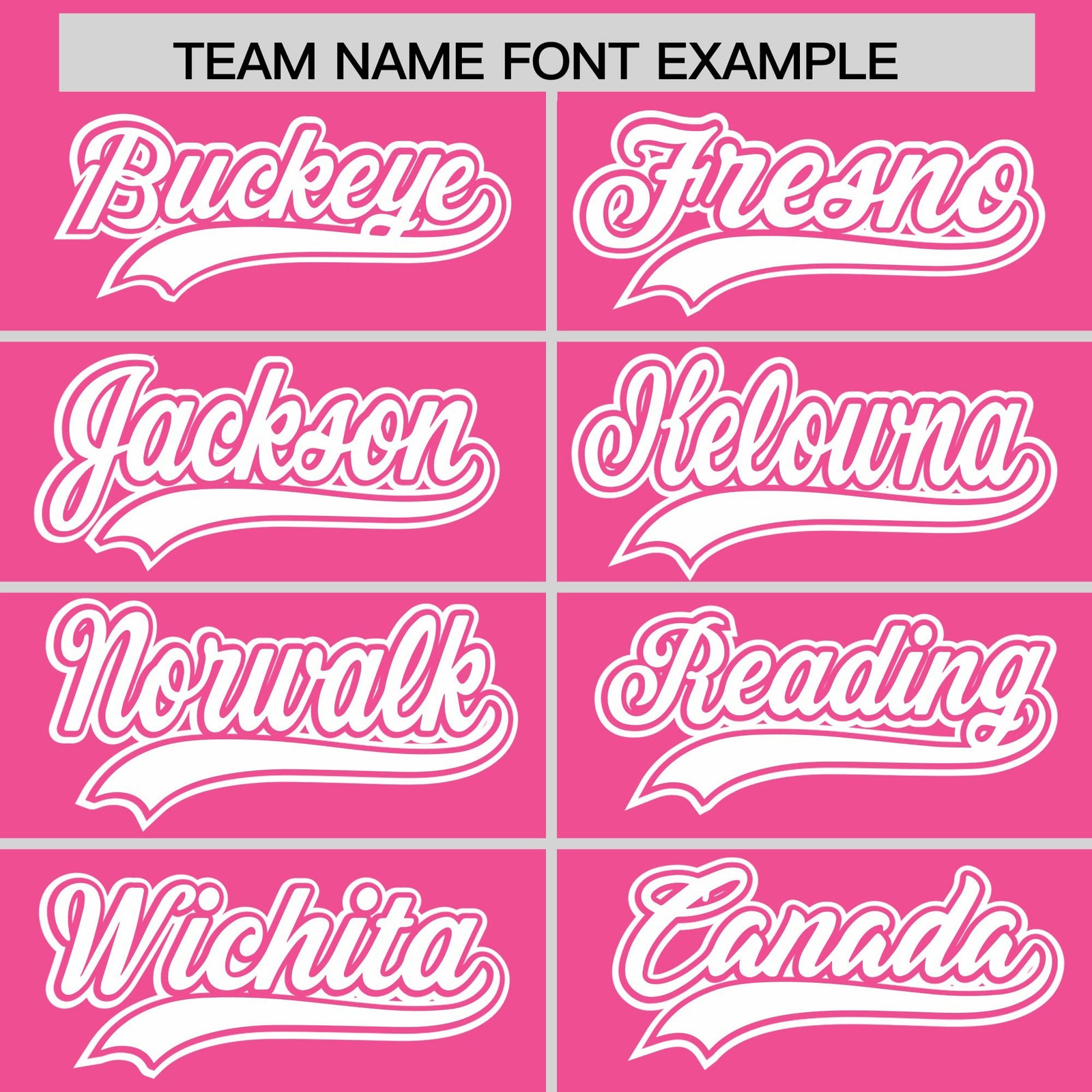 Custom Pink White Classic Style Baseball Uniform Jersey/Pants/Hat Package For Team |KXKSHOP