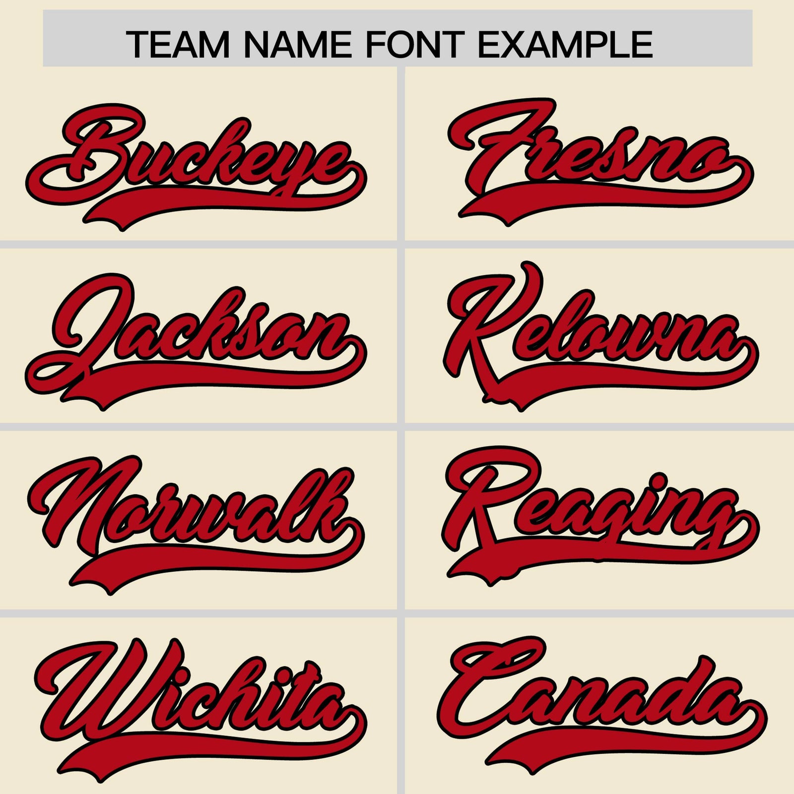 Custom Cream Red Classic Style Baseball Uniform Jersey/Pants/Hat Package For Team |KXKSHOP