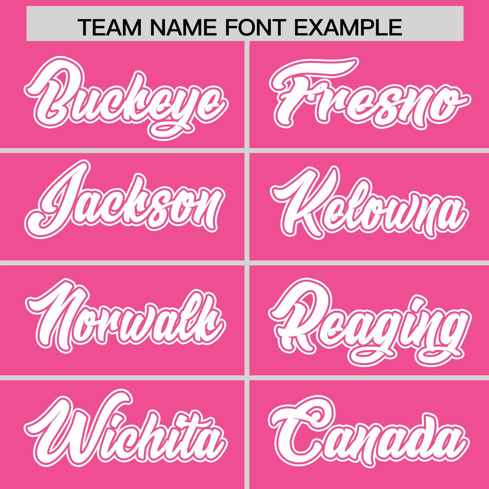 Custom Pink White Classic Style Baseball Uniform Jersey/Pants/Hat Package For Team |KXKSHOP
