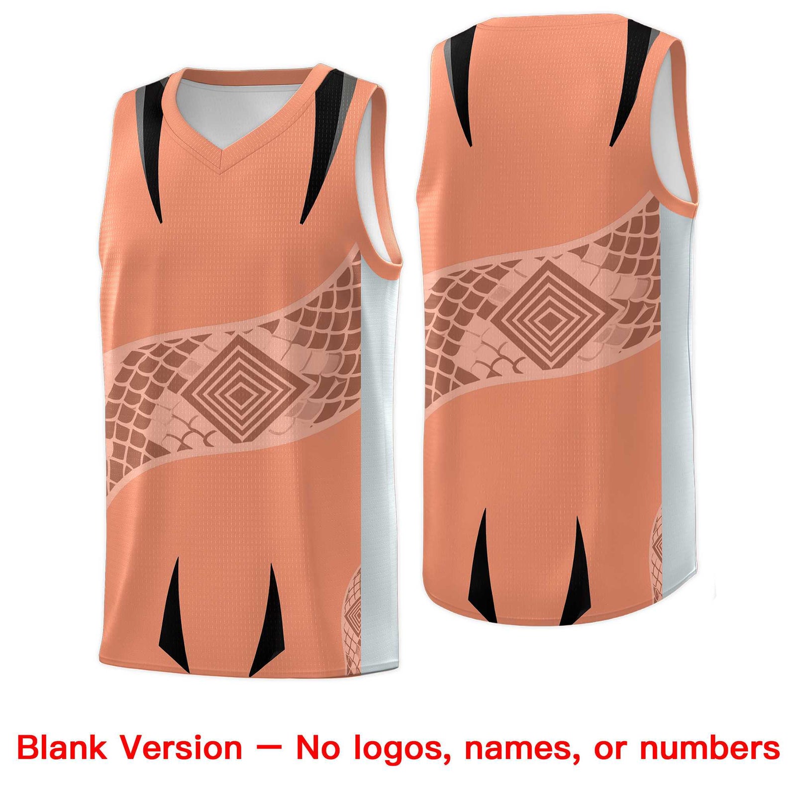 Custom White Black Snake Scale Venomous Fang for Leagues Graffiti Pattern Basketball Suit Jersey