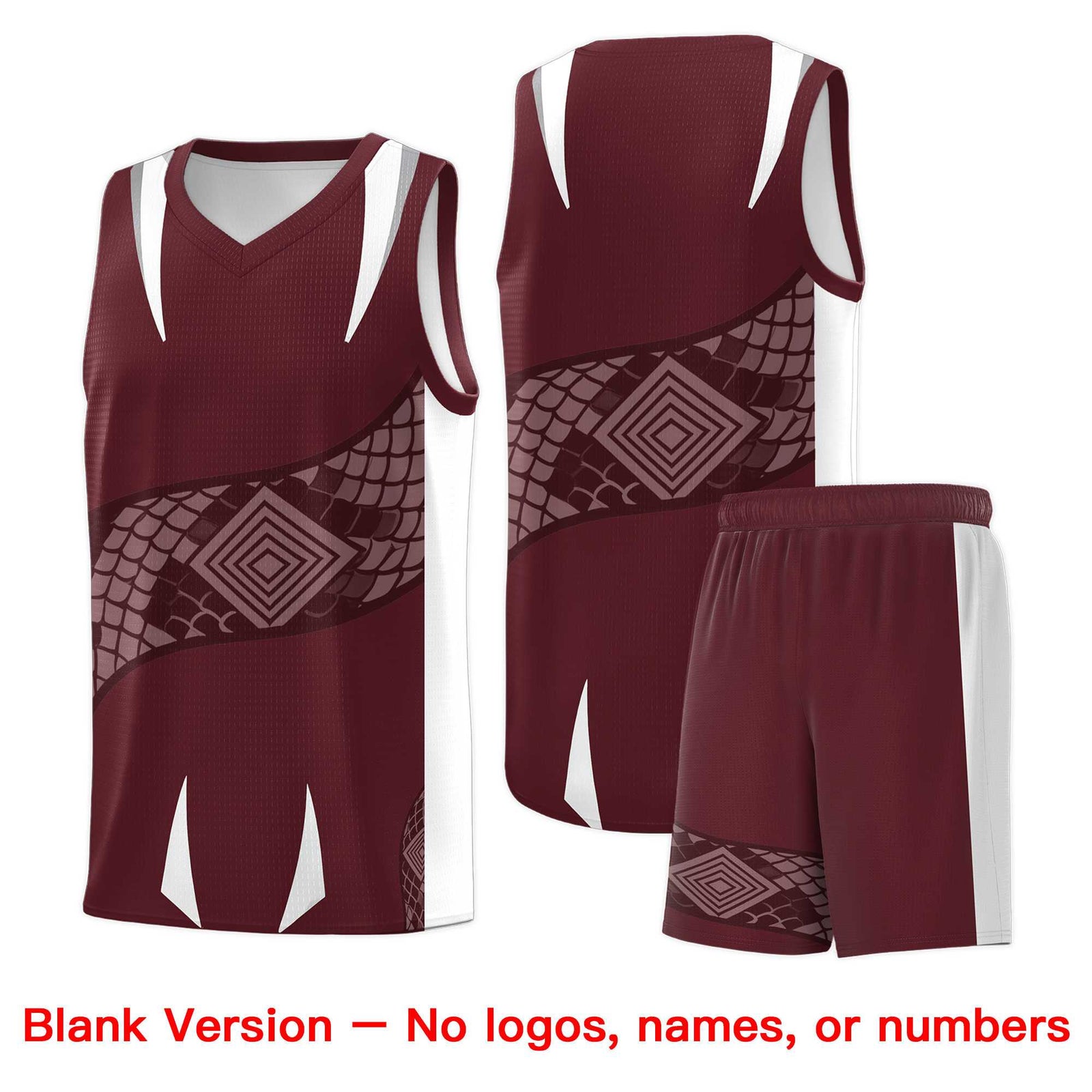 Custom White Black Snake Scale Venomous Fang for Leagues Graffiti Pattern Basketball Suit Jersey