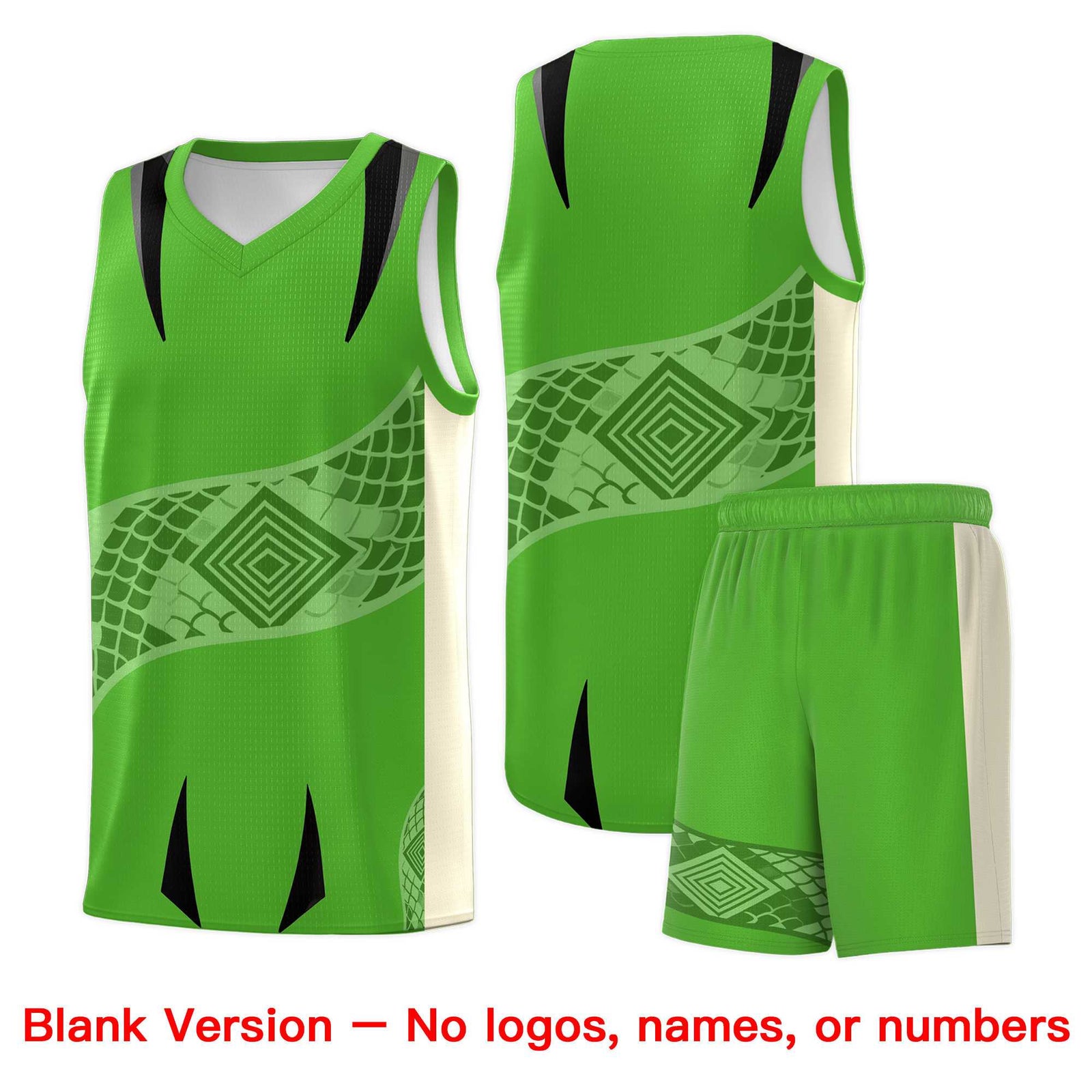 Custom White Black Snake Scale Venomous Fang for Leagues Graffiti Pattern Basketball Suit Jersey