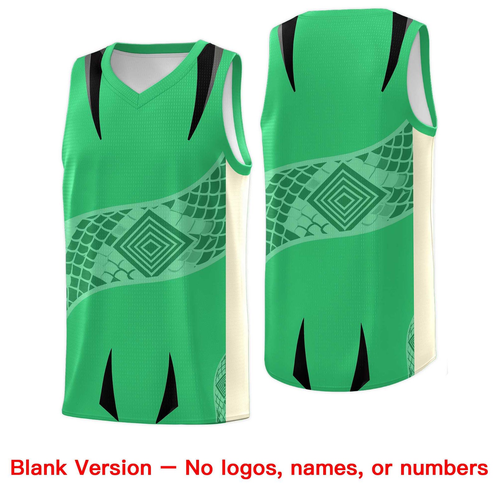 Custom White Black Snake Scale Venomous Fang for Leagues Graffiti Pattern Basketball Suit Jersey