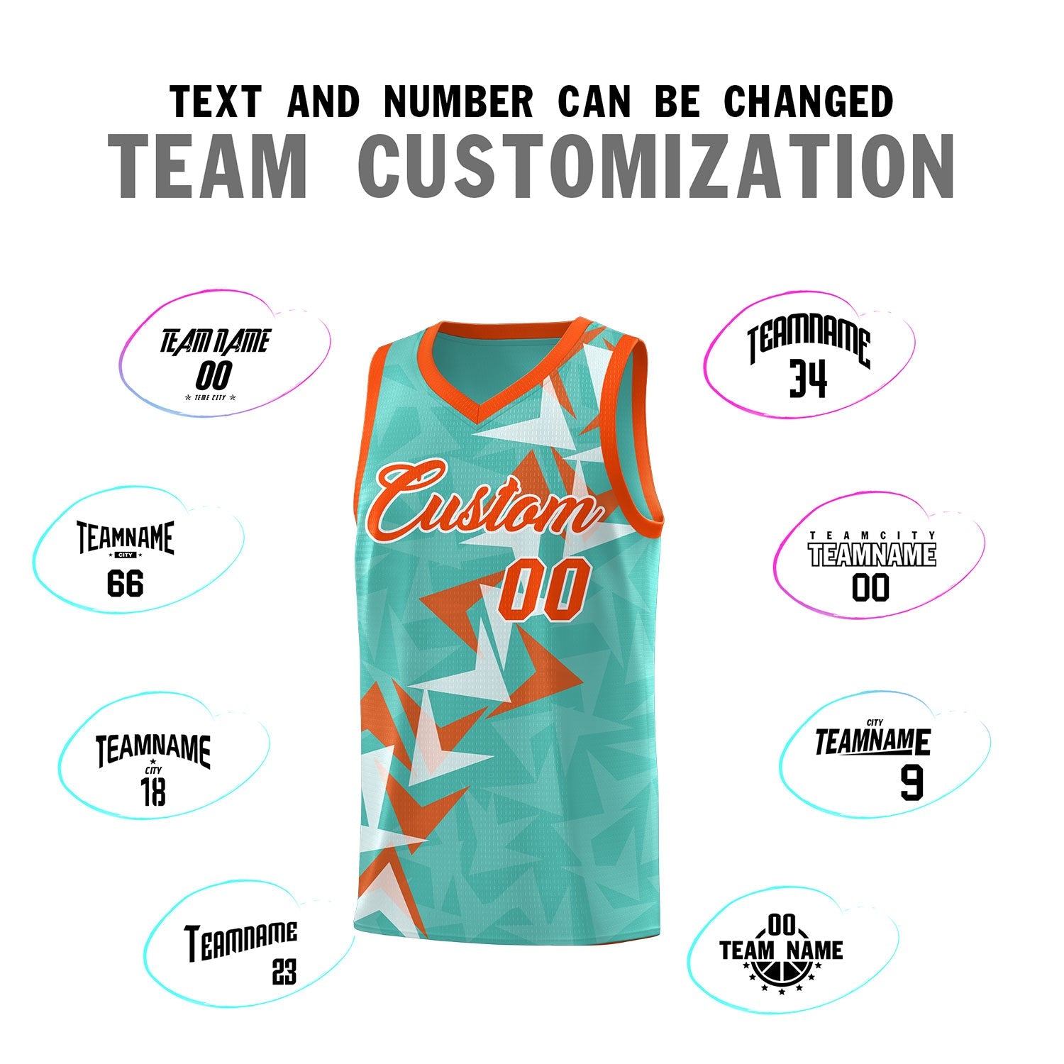 Custom Bright Green Boomerang Pattern Sets Basketball Jersey