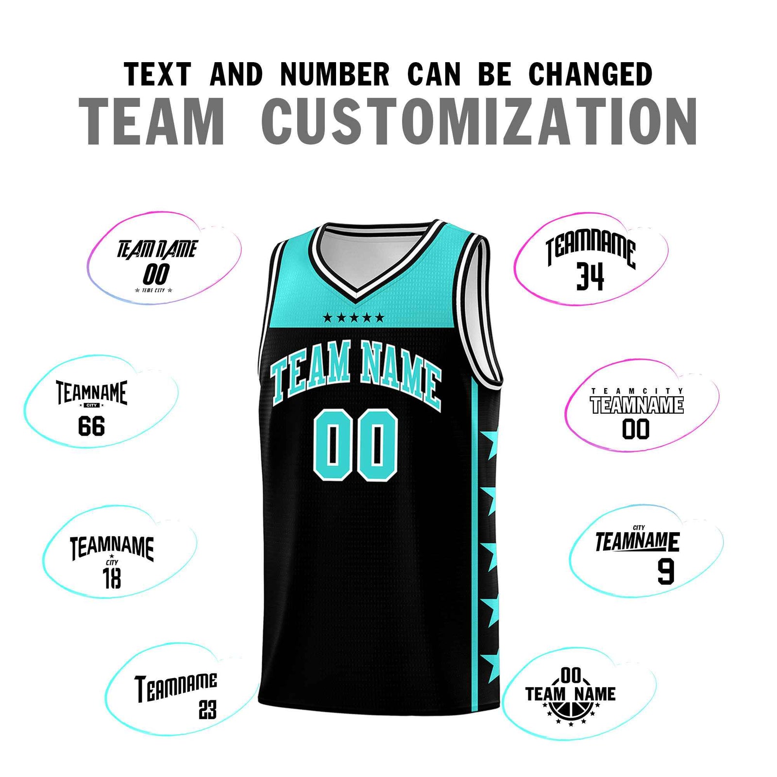 Custom Black Bright Green Color Block Sets Sports Uniform Basketball Jersey