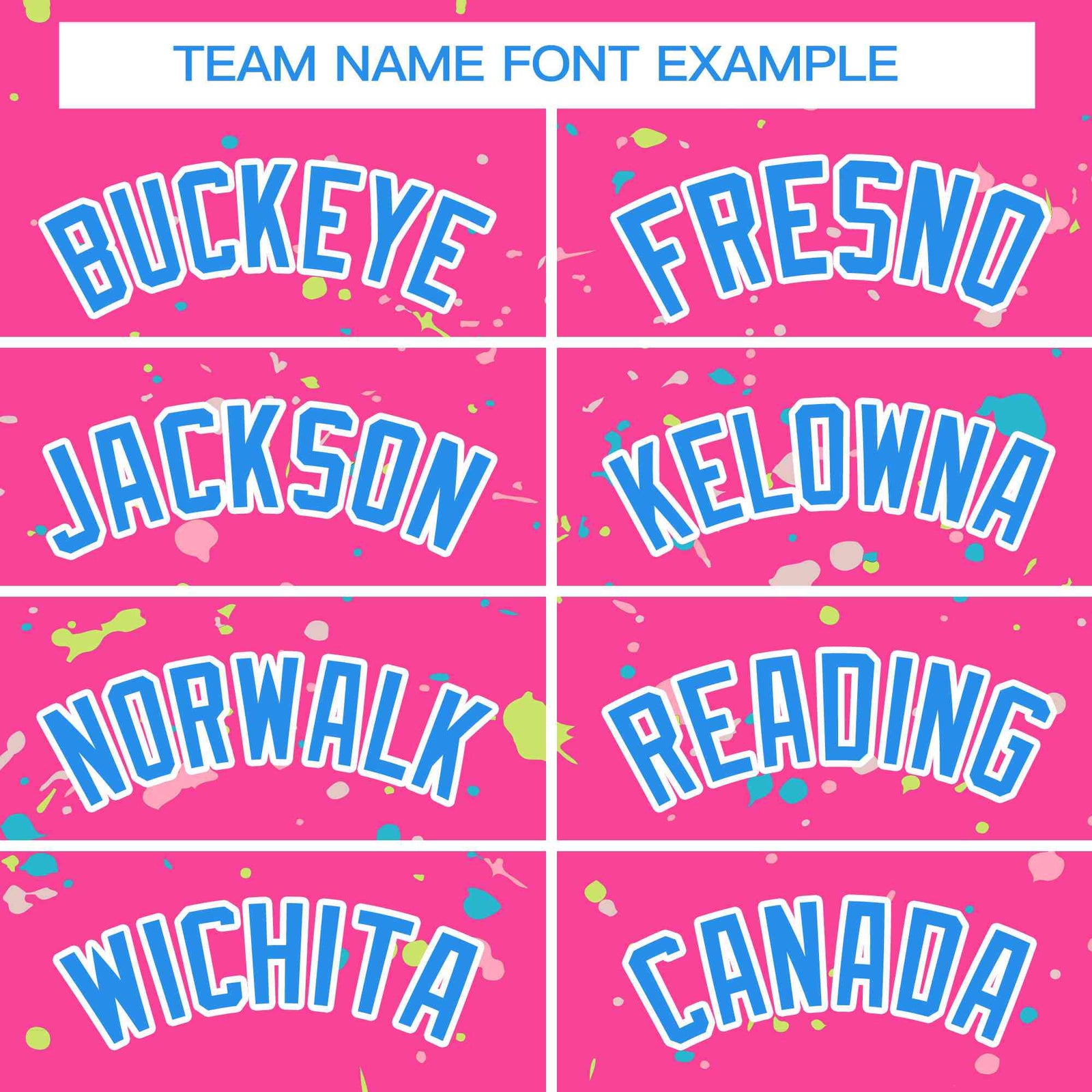 Custom Pink Powder Blue-White Splash Graffiti Pattern Authentic Baseball Jersey