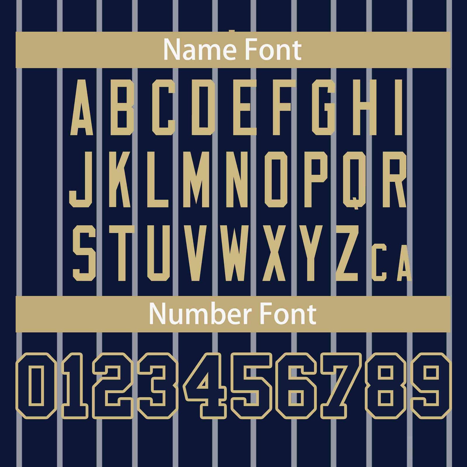 Custom Navy Cream-Light Gray Stripe Fashion Design Full Button Authentic Baseball Jersey