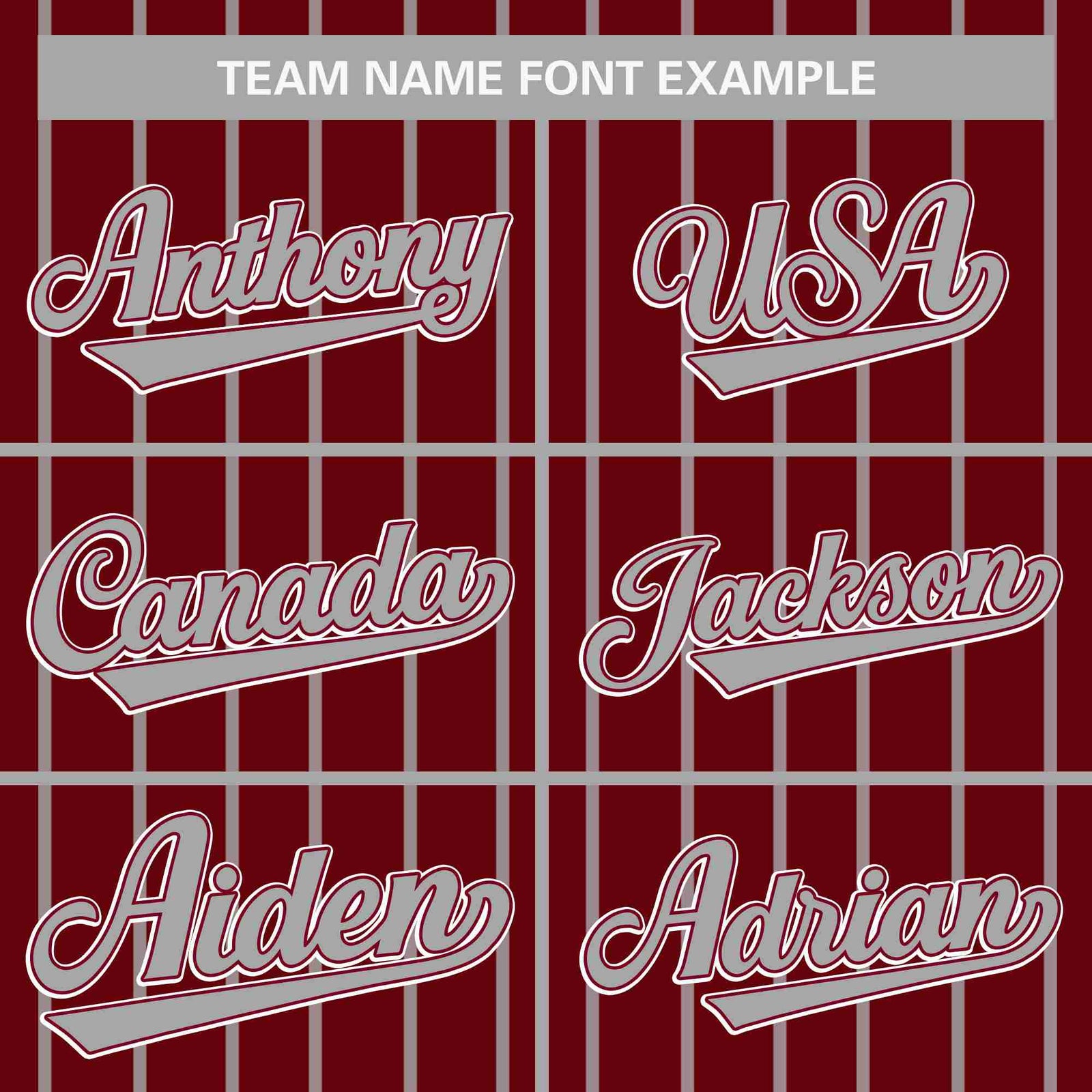 Custom Crimson Light Gray Stripe Fashion Design Full Button Authentic Baseball Jersey