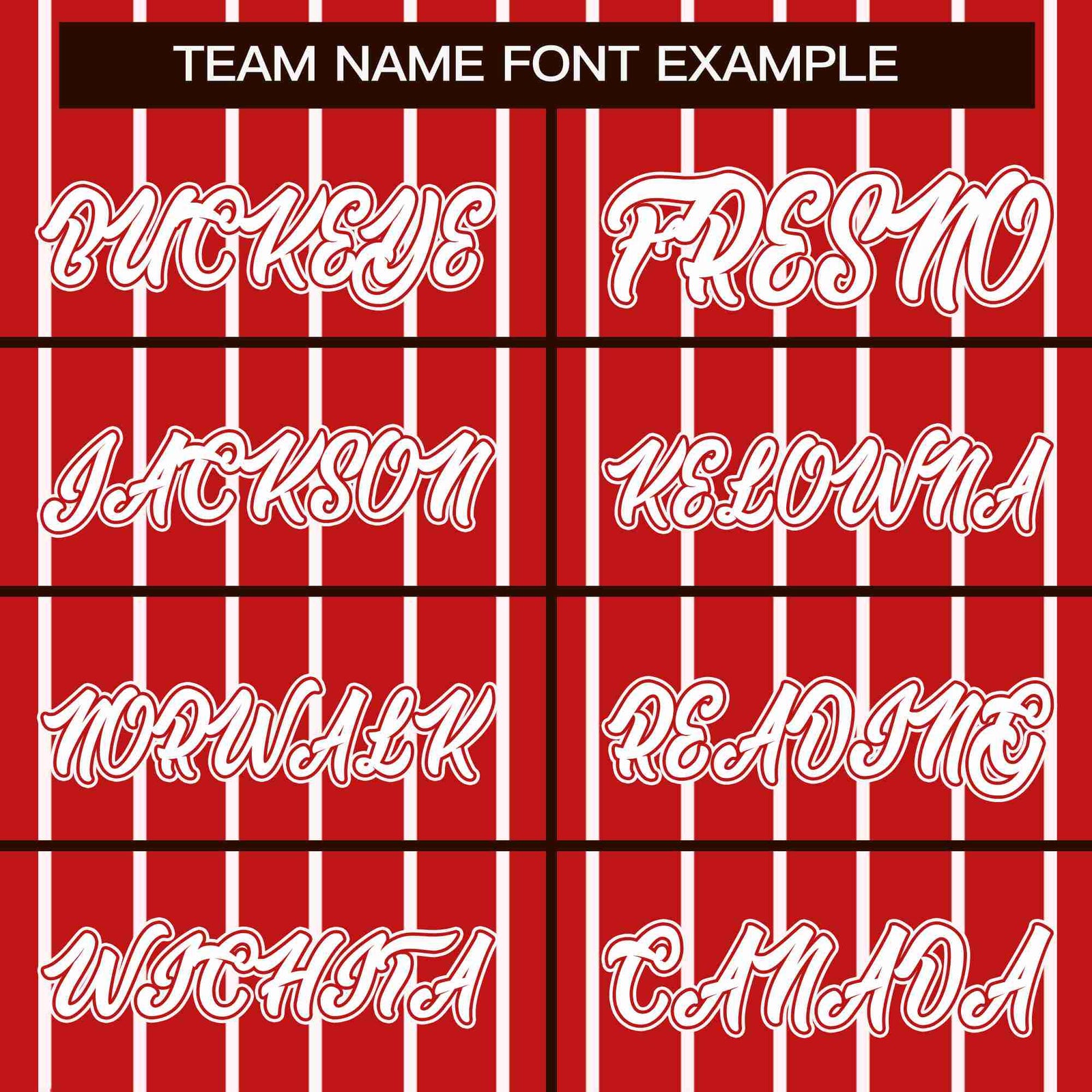 Custom Red White Stripe Fashion Design Full Button Authentic Baseball Jersey