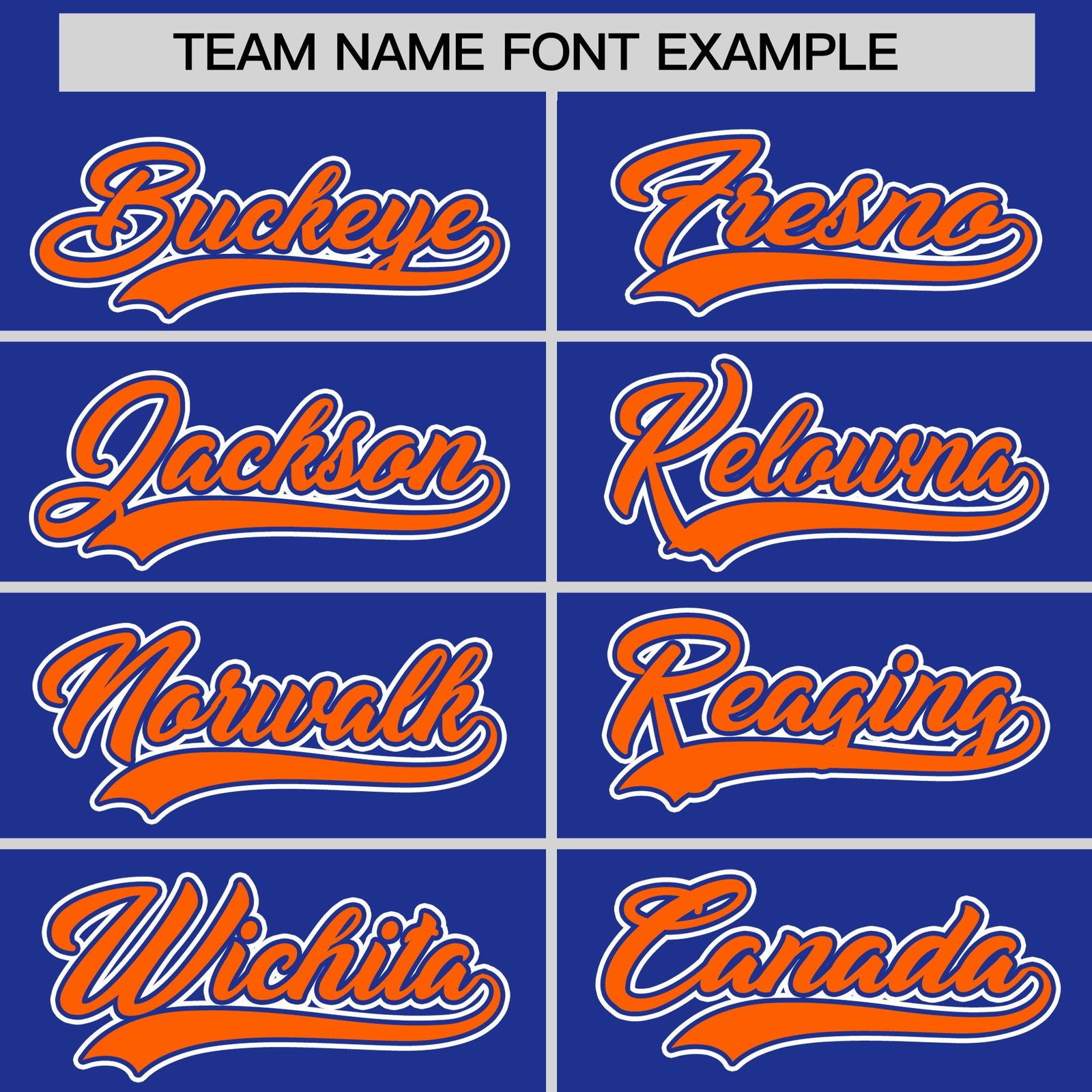 Custom Hockey Hoodie Jersey Royal Blue Orange Raglan Sleeves Lace-Up Neck Personal Name & Number & Logo