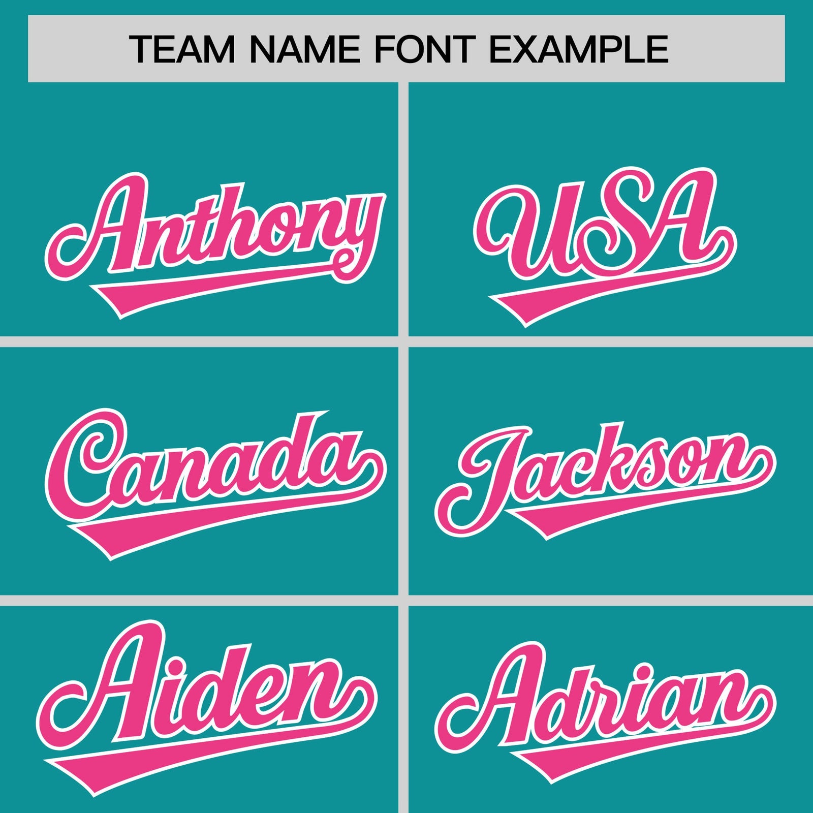 Custom Hockey Hoodie Jersey Aqua Pink Classic Style Add Name,Number & Logo