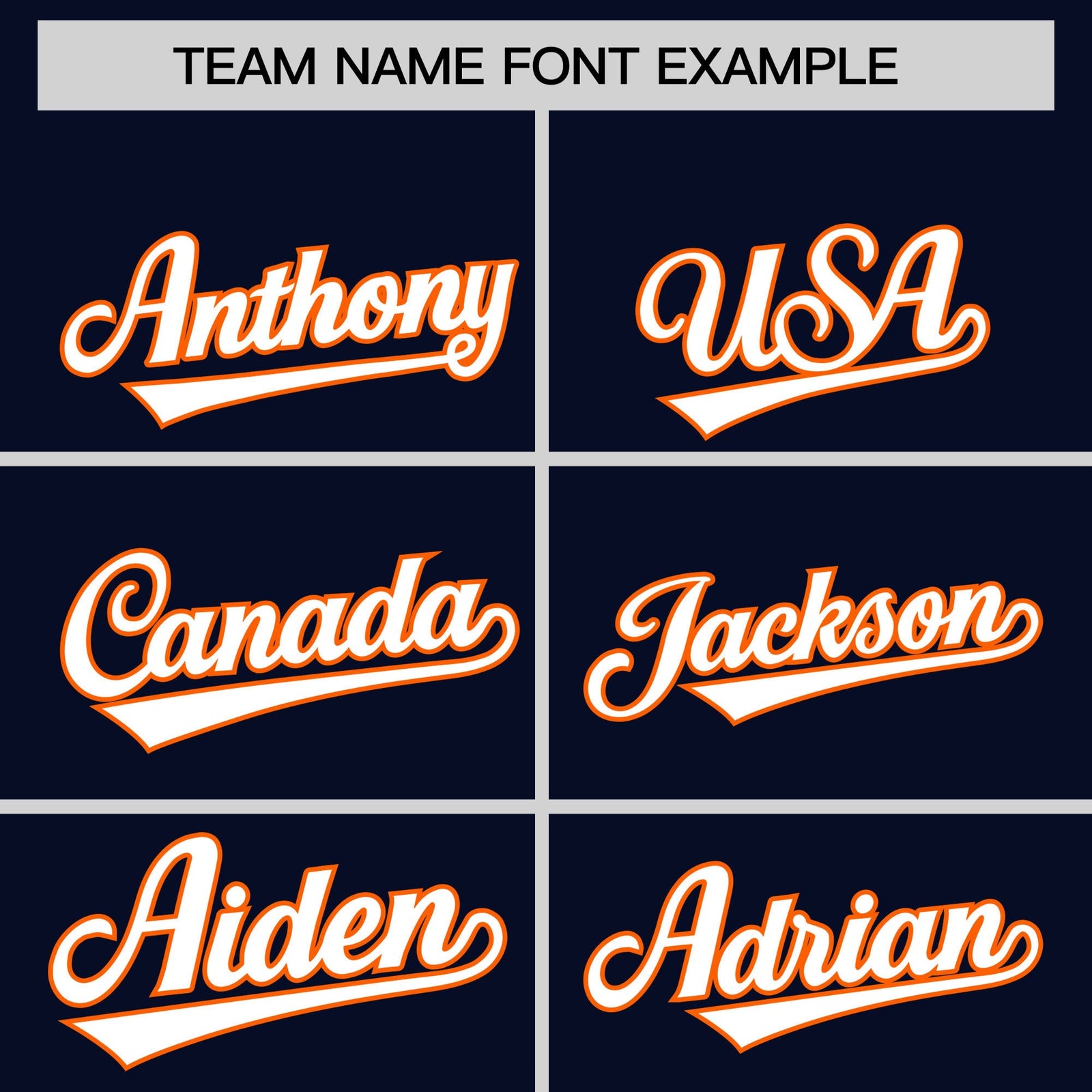 Custom Hockey Hoodie Jersey Navy Orange Classic Style for Men&Youth