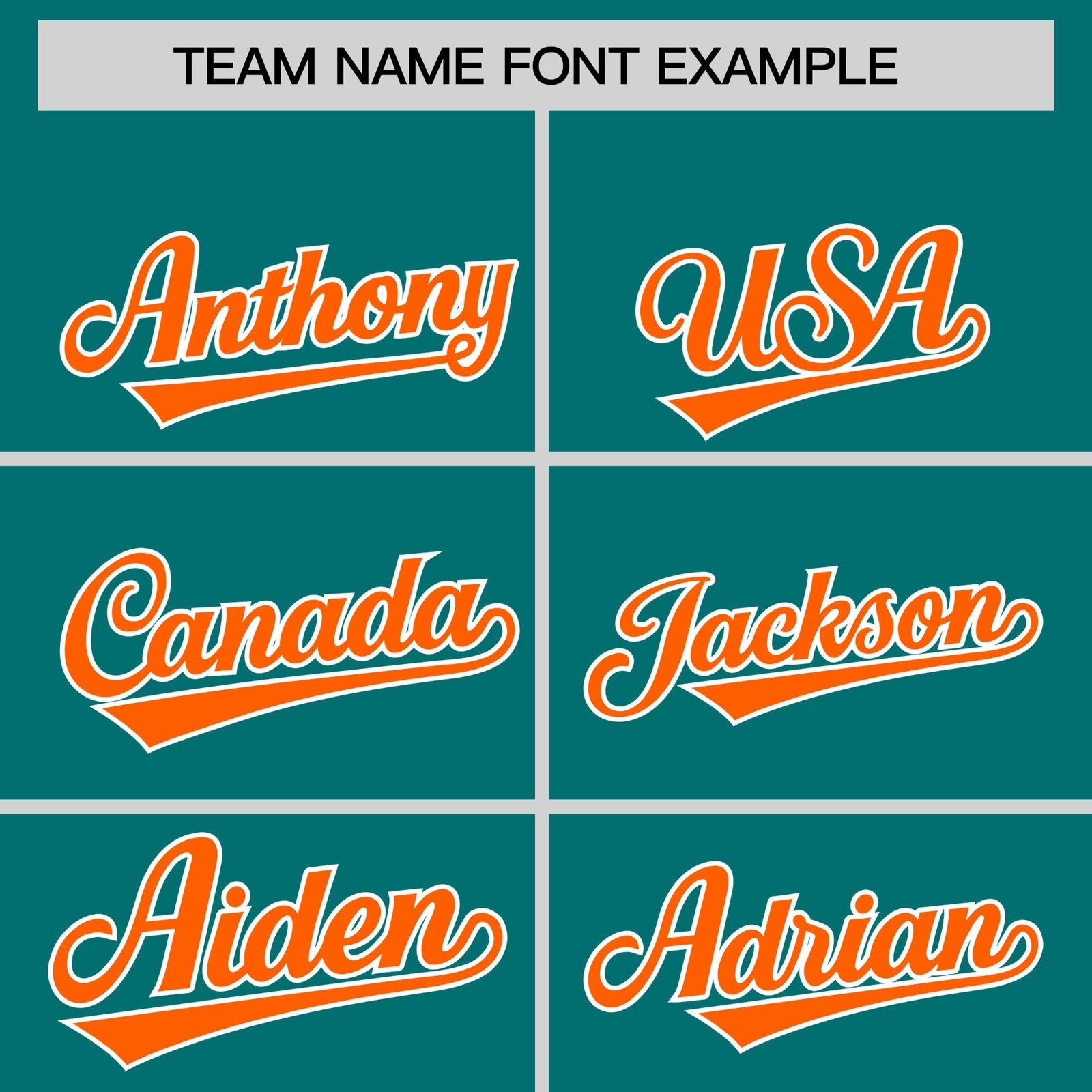 Custom Hockey Hoodie Jersey Teal Orange Classic Style Add Name,Number & Logo