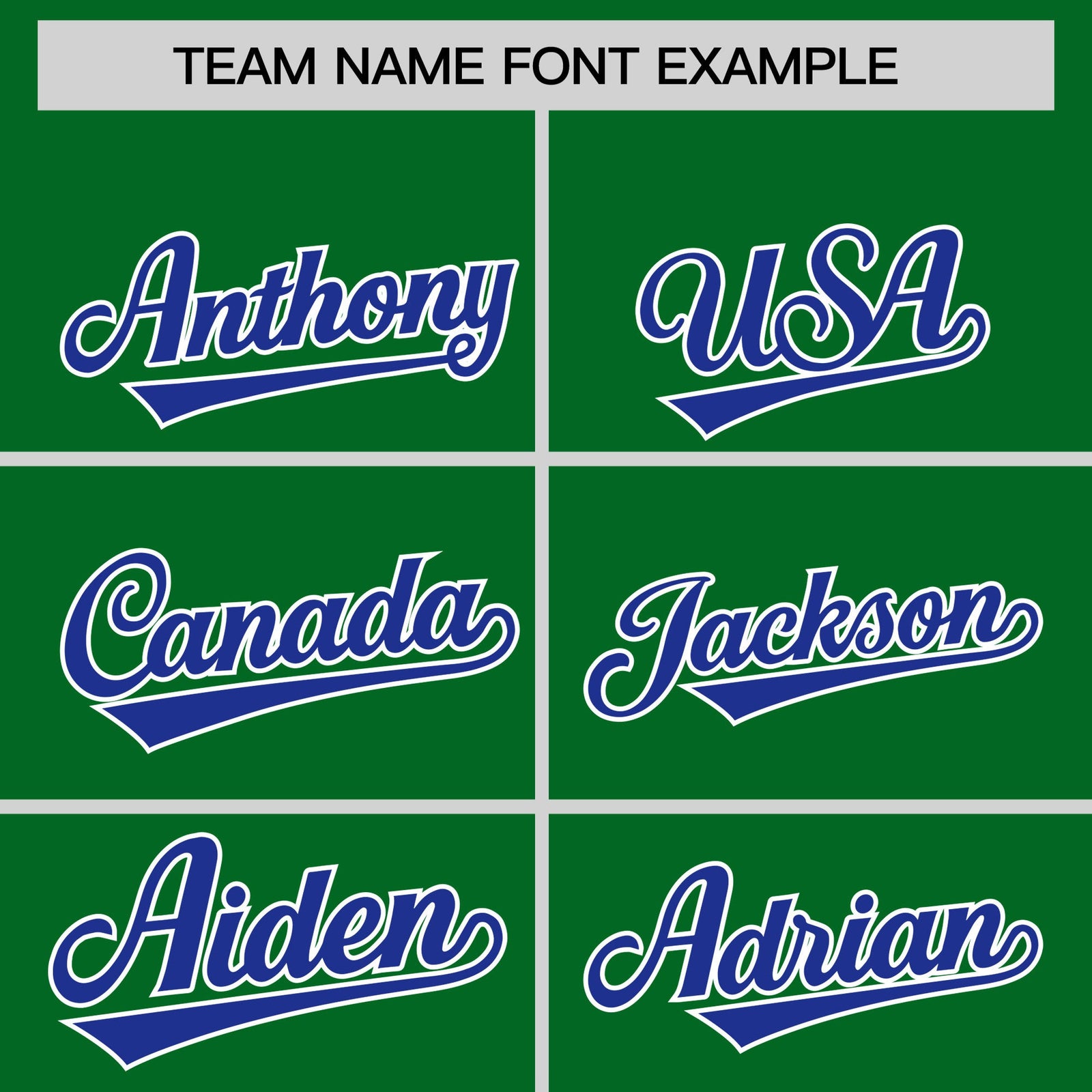 Custom Hockey Hoodie Jersey Kelly Green Royal Blue Classic Style Add Name,Number & Logo