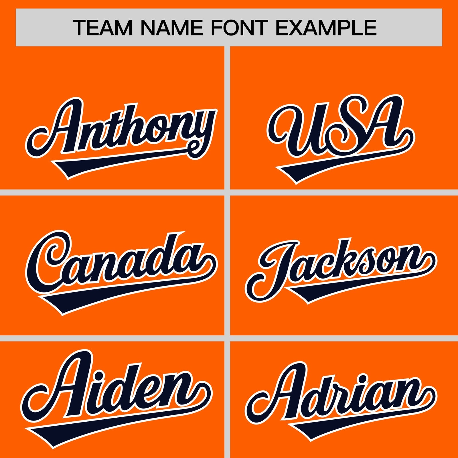 Custom Hockey Hoodie Jersey Orange Navy Classic Style Add Name,Number & Logo