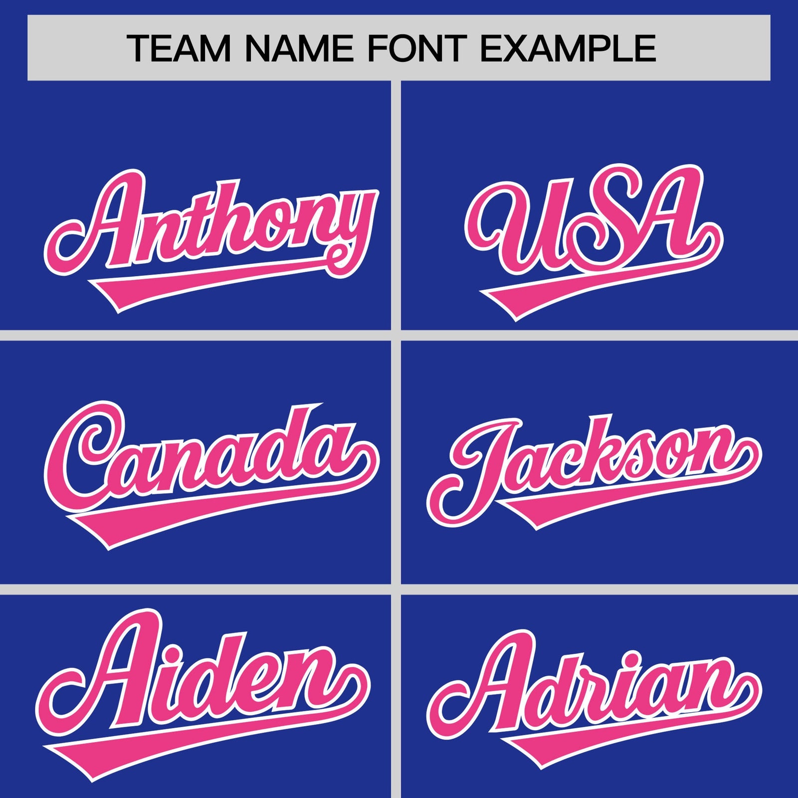 Custom Hockey Hoodie Jersey Royal Blue Pink Classic Style Add Name,Number & Logo