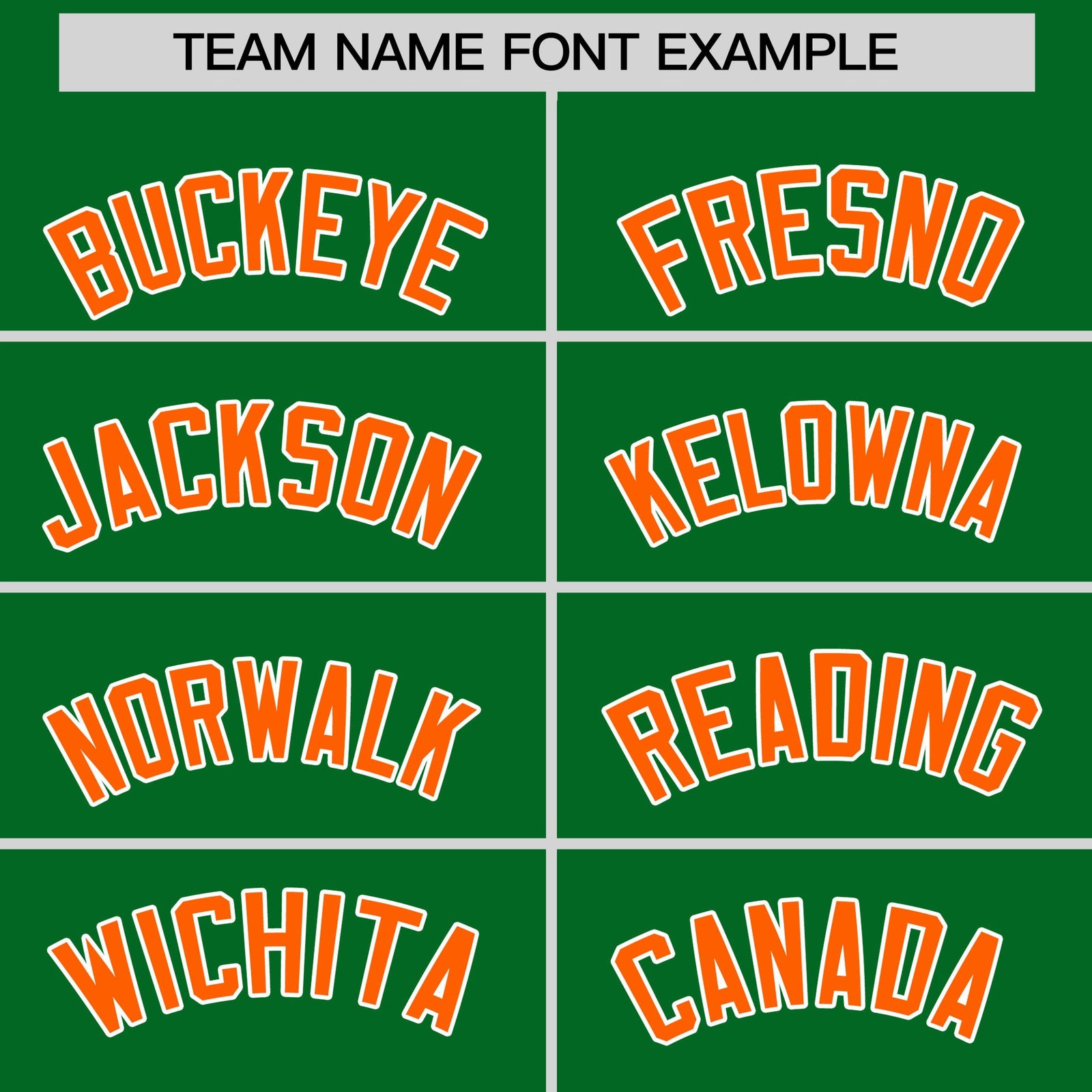 Custom Hockey Hoodie Jersey Kelly Green Orange Classic Style for Men&Youth