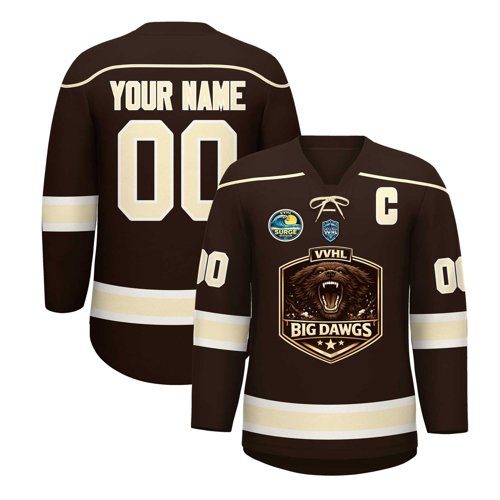 VVHL S11 Big dawgs Hockey Jersey