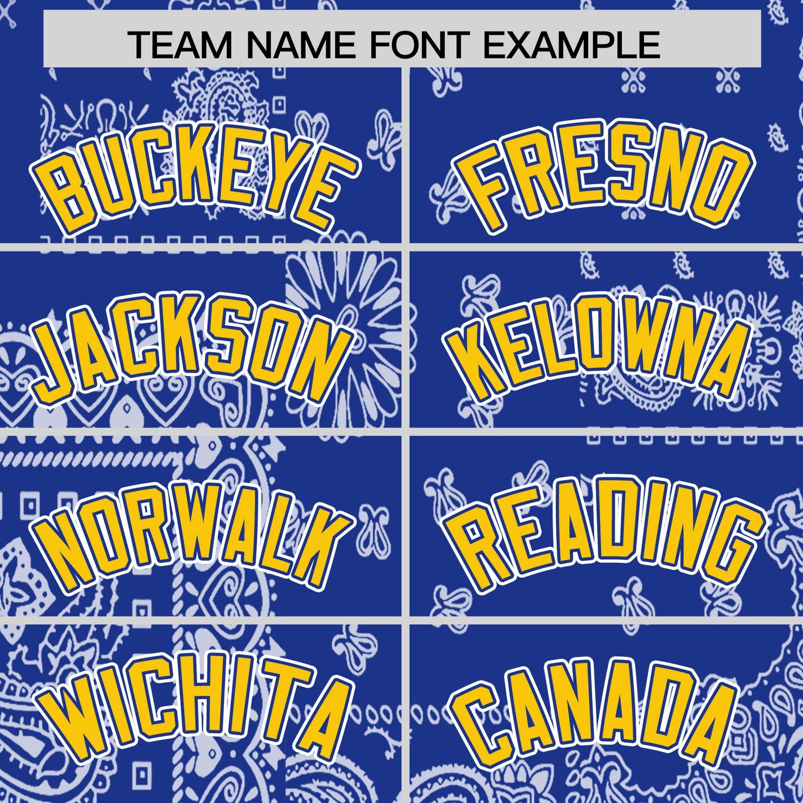 Custom Gold Royal White Cashew Flower Graffiti Pattern V-Neck Hockey Jersey| KXKSHOP