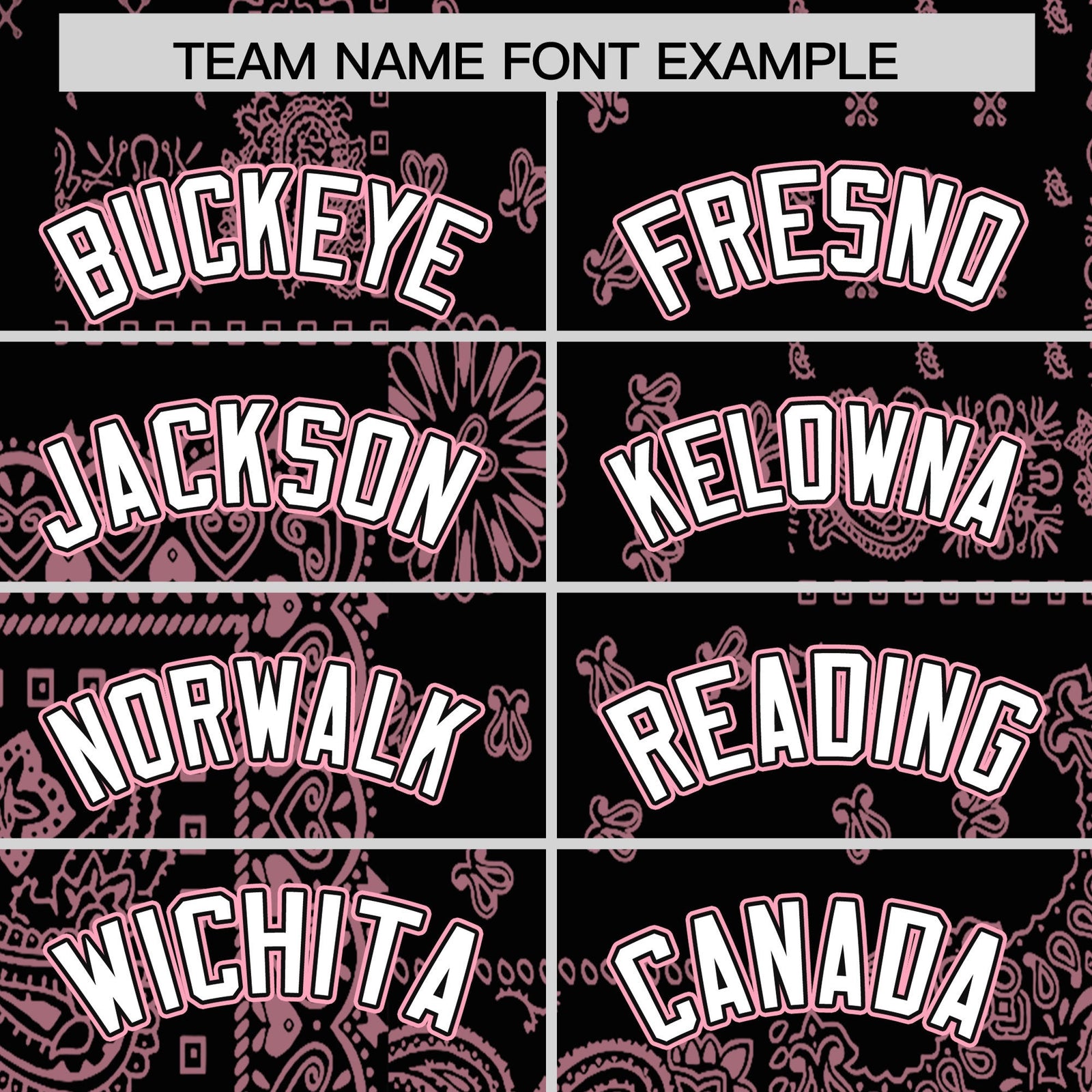 Custom Light Pink Black White Cashew Flower Graffiti Pattern V-Neck Hockey Jersey| KXKSHOP