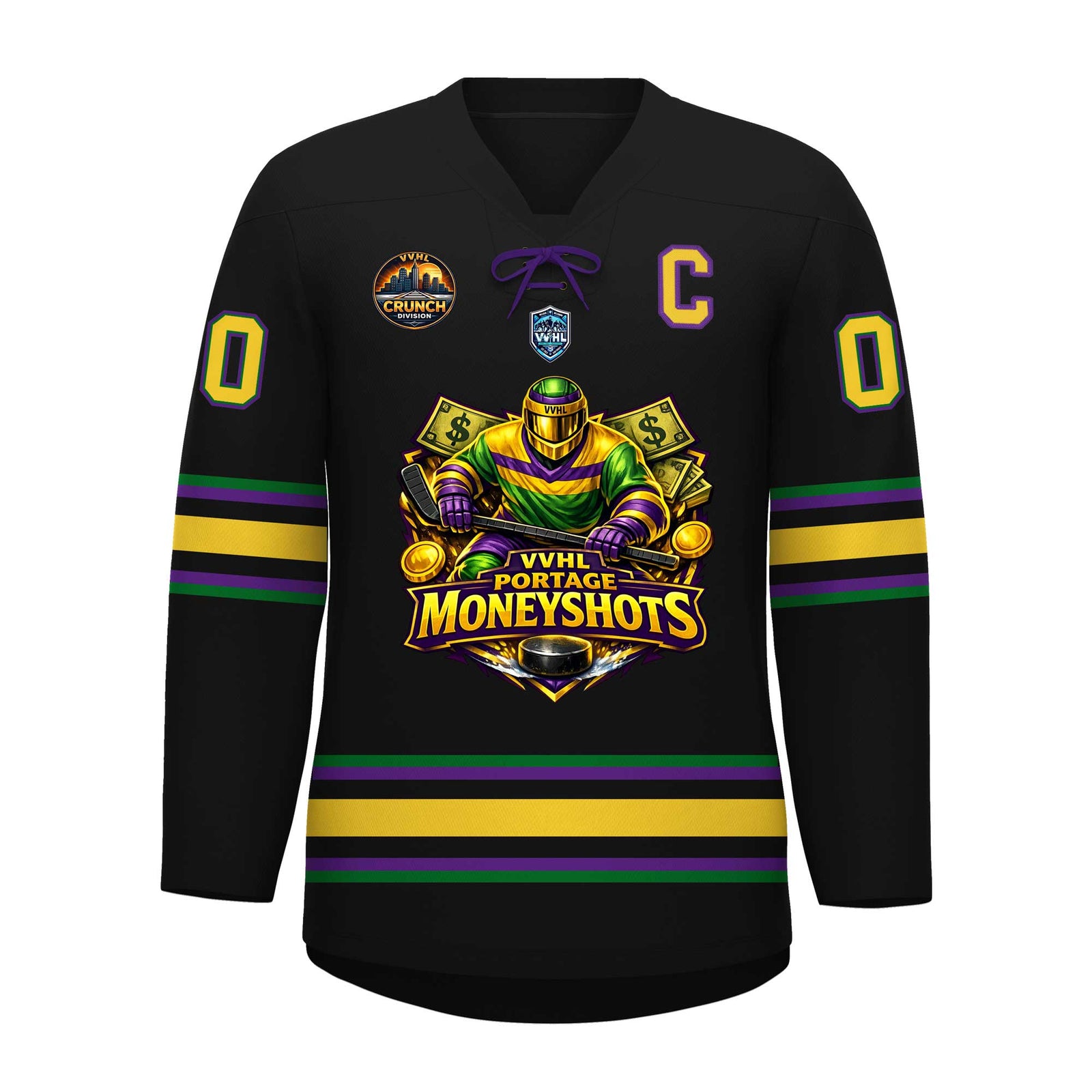 VVHL S10 PORTAGE MONEYSHOTS Hockey Jersey