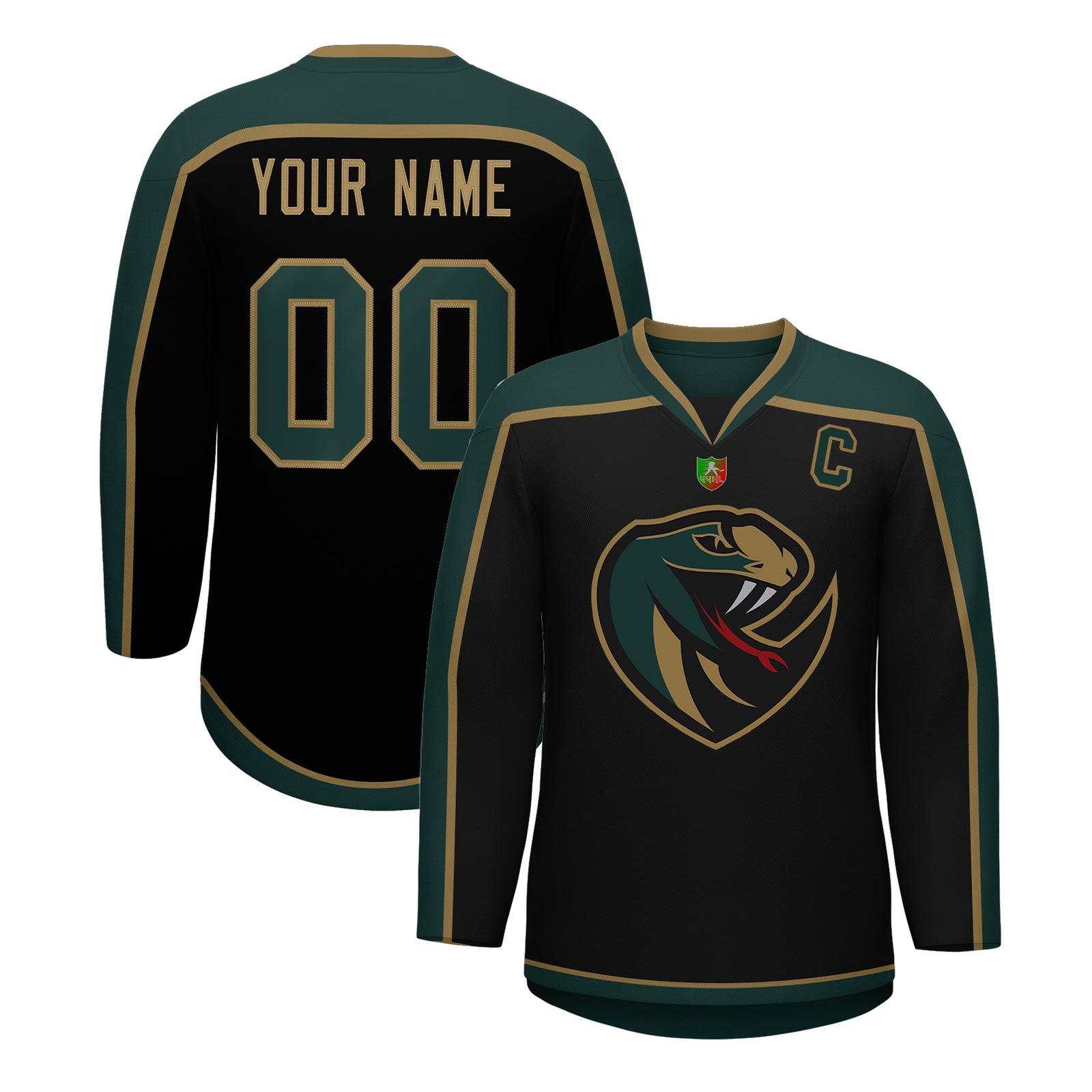 VVHL S10 Viper City Venom Hockey Jersey