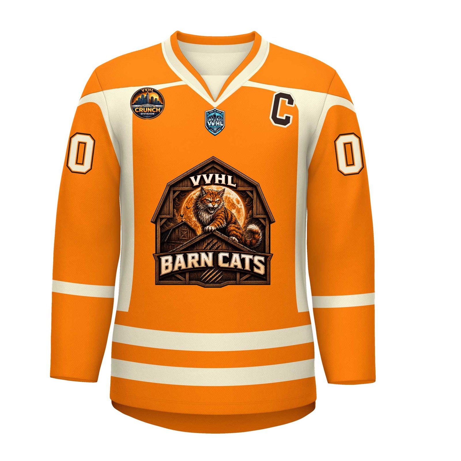 VVHL S11 Barn Cats Hockey Jersey