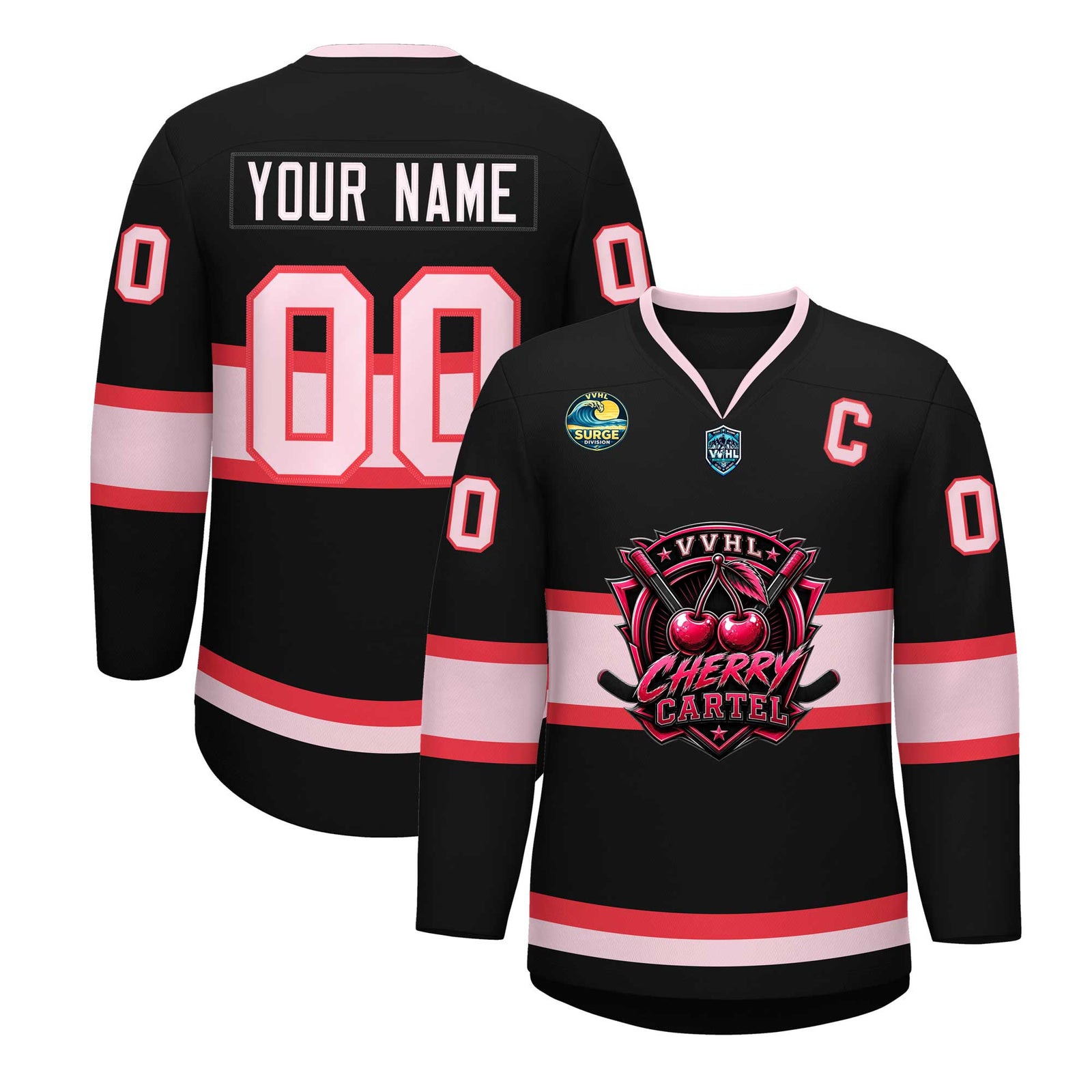 VVHL S11 Cherry Cartel Hockey Jersey