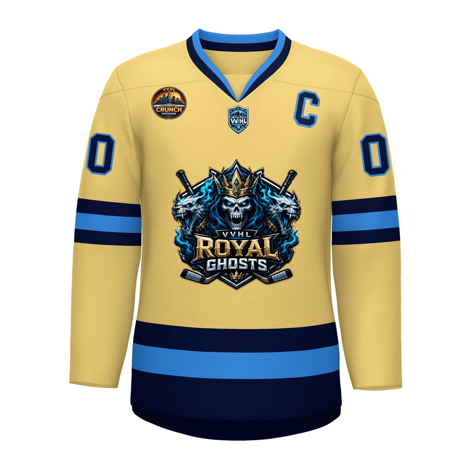 VVHL S11 Royal Ghosts Hockey Jersey