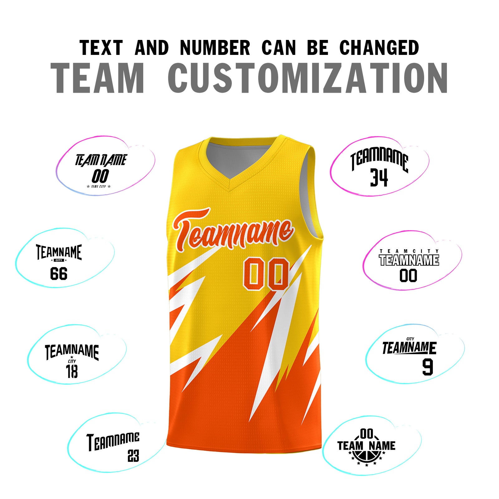 Custom Gold Abstract Mountain Pattern Sports Uniform Basketball Jersey
