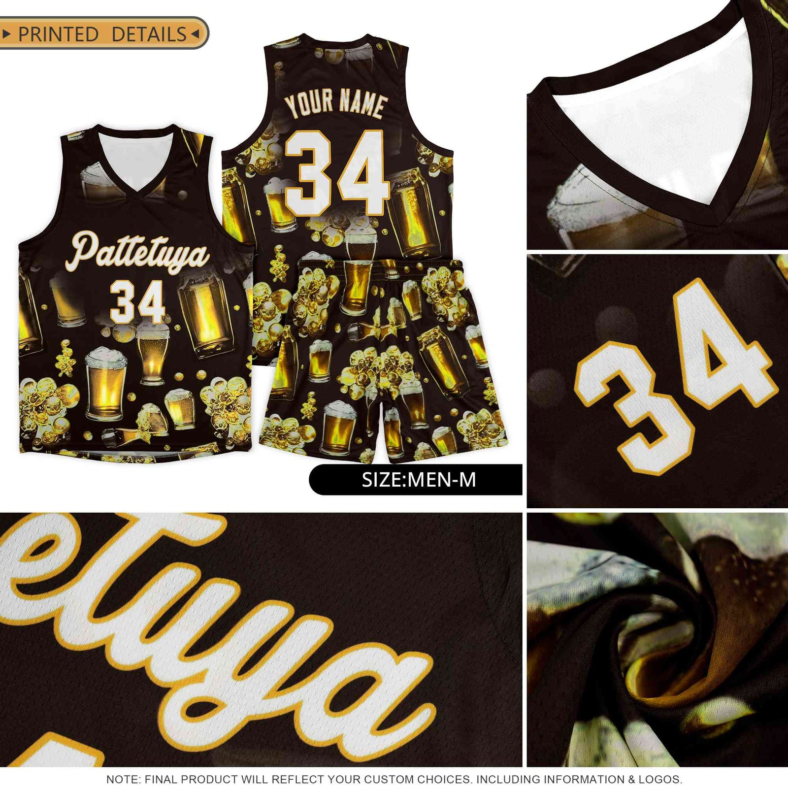 Custom Purple National Beer Day Personalized Beer Bubble Basketball Jersey | Perfect for parties | Dye-sublimation printing | KXKSHOP