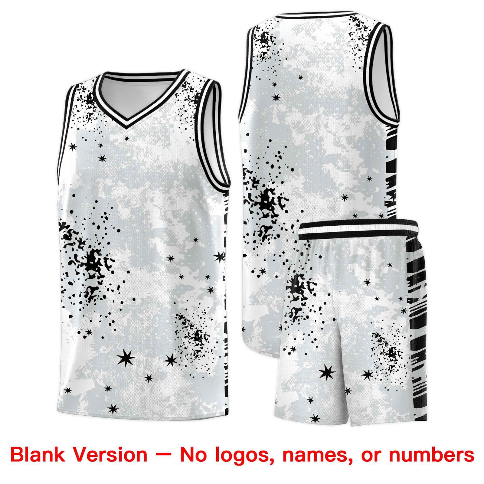 Custom Aqua Black Vice Burst Galactic Graffiti Drapable Basketball Jersey
