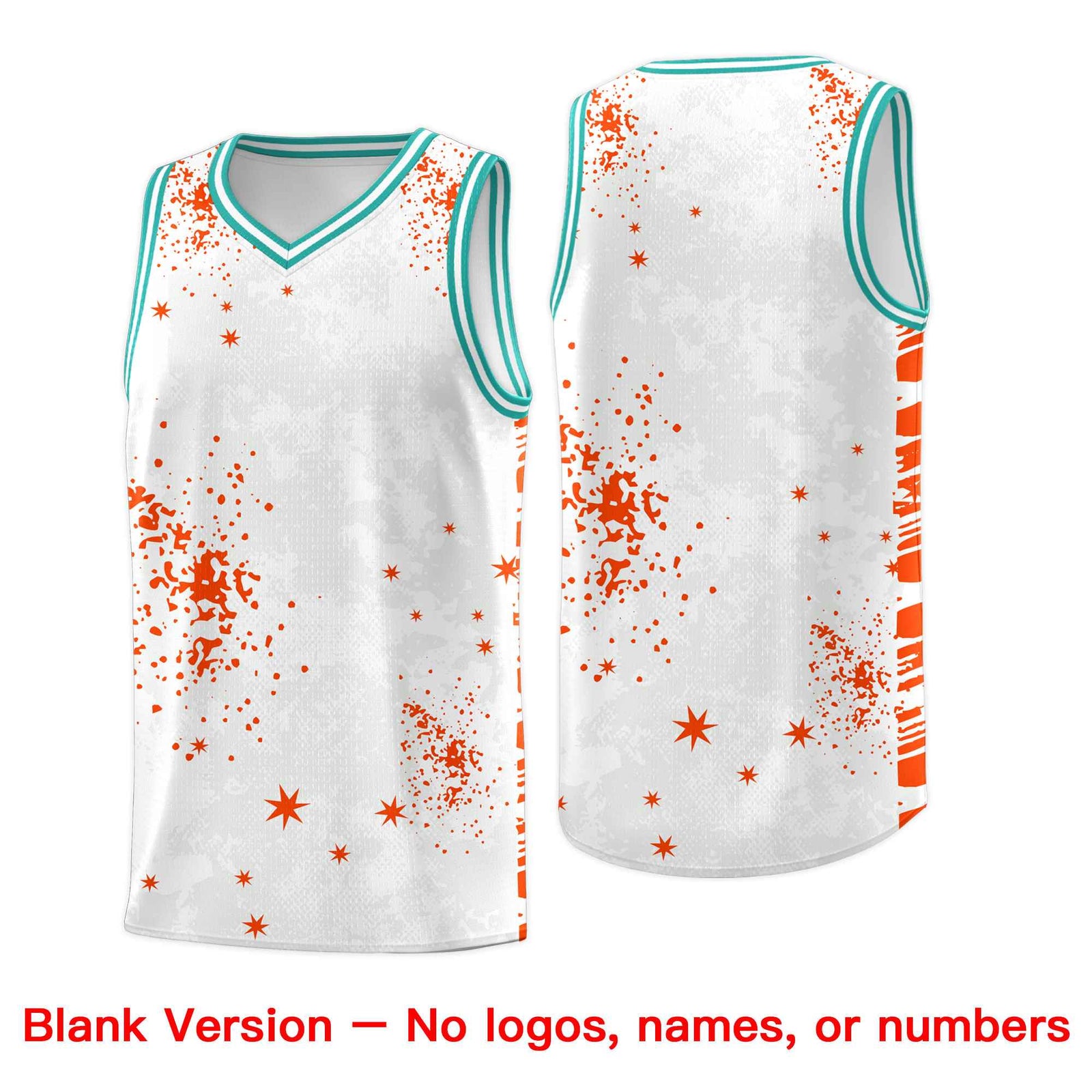 Custom Aqua Black Vice Burst Galactic Graffiti Drapable Basketball Jersey