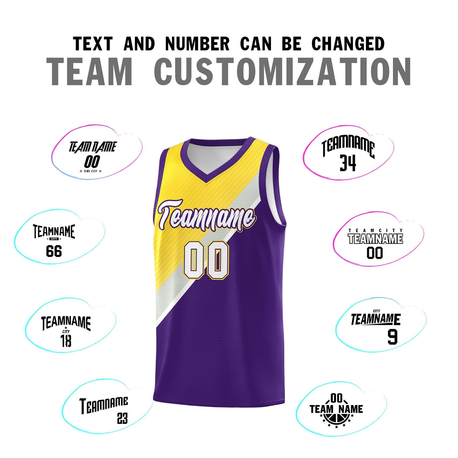 Custom Purple Gray Diagonal Stripes Color Block Sets Basketball Jersey | For Men,Perfect for Teams,Perfect for Coaches,Sublimation Printed,For Kid,For Youth | KXKSHOP