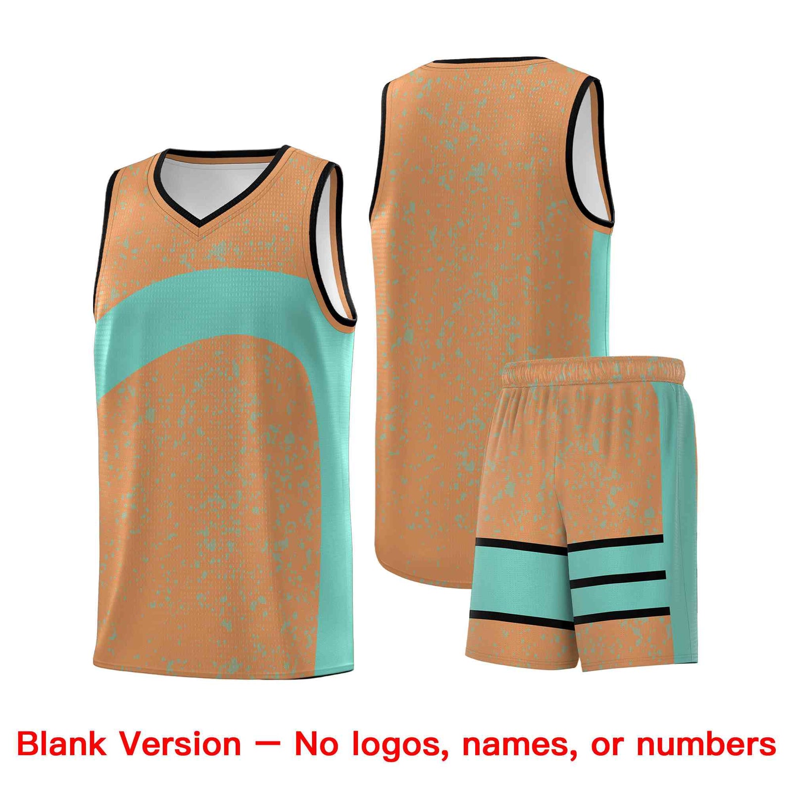 Custom Buckskin Brown Bright Green Dot Graffiti Pattern Irregular Team Names Sports Uniform Basketball Jersey| KXKSHOP