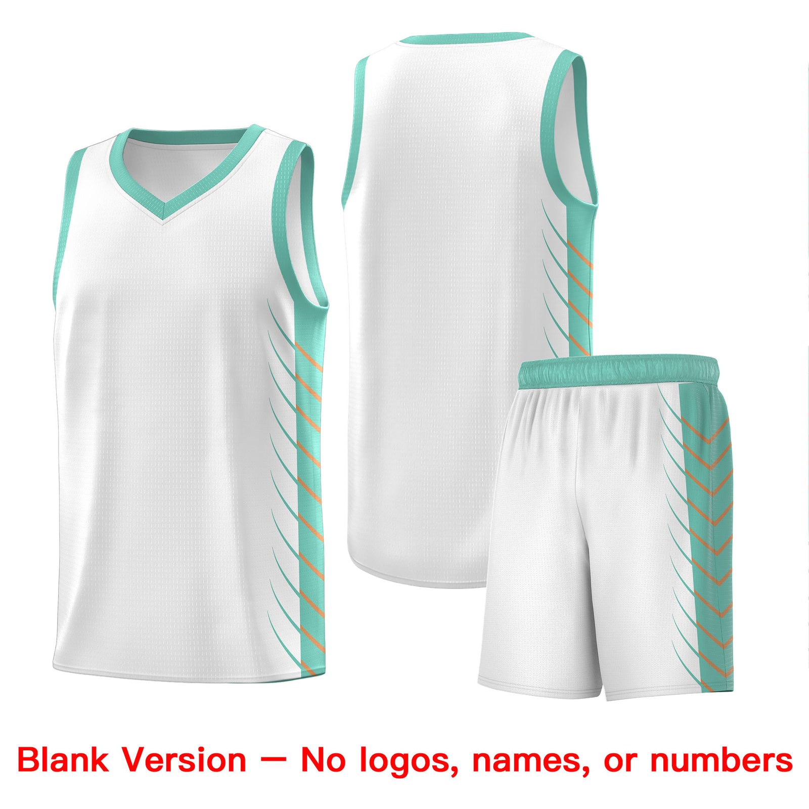 Custom White Bright Green Personalized Side Symmetrical Line Pattern Sports Uniform Basketball Jersey| KXKSHOP