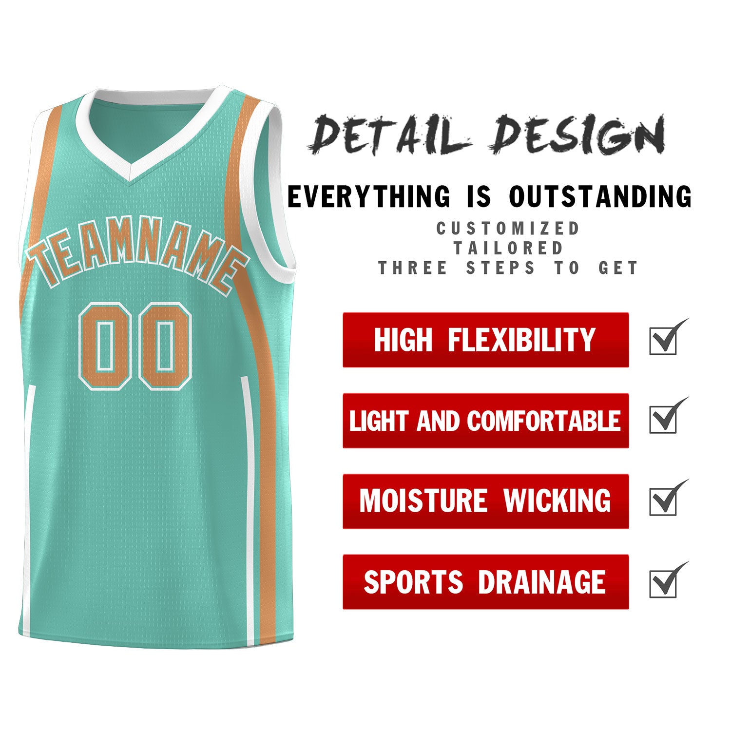 Custom Bright Green Buckskin Brown-White Ribbon Pattern Basketball Kits