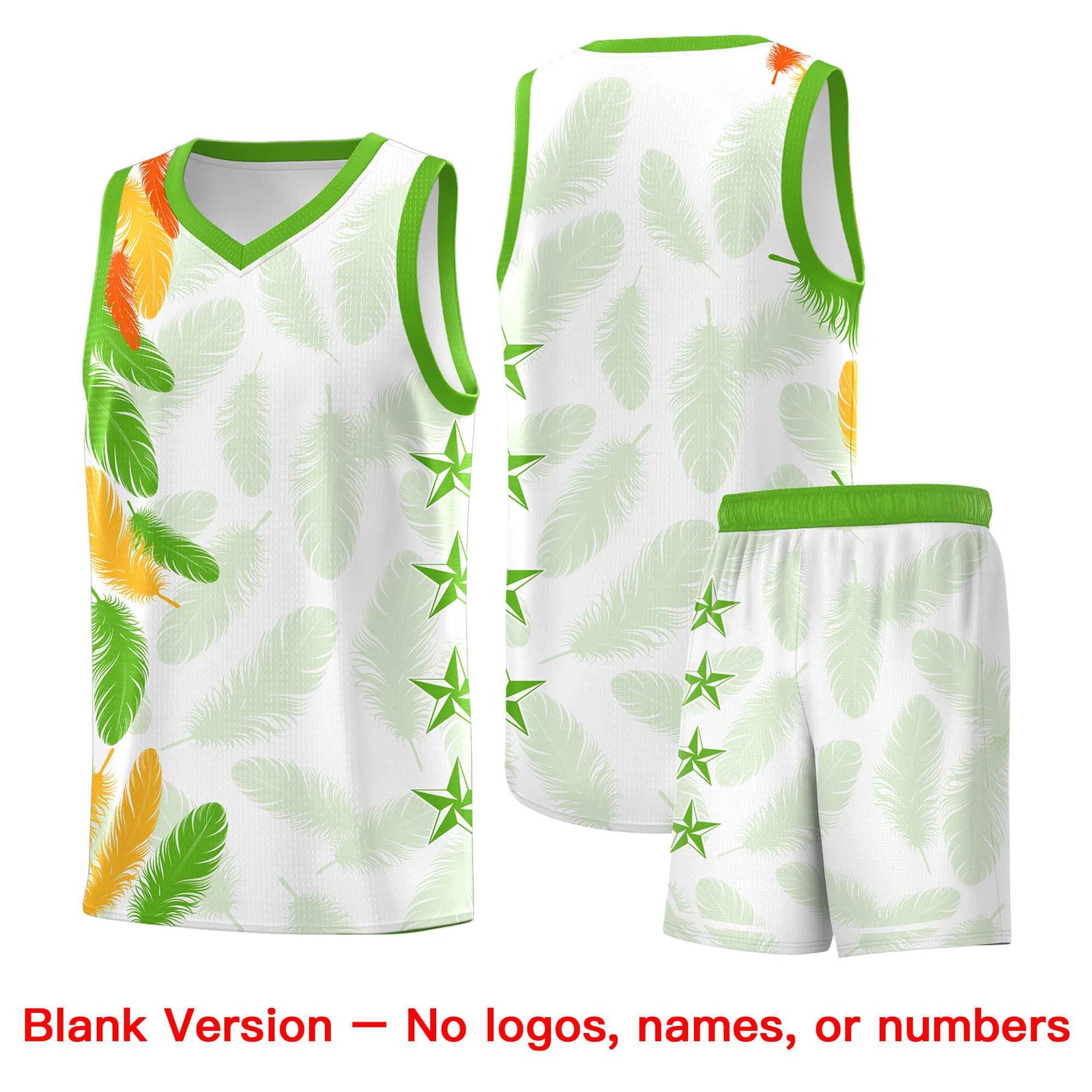Custom Youth Basketball Jersey Navy White Feather Series Sports Uniform