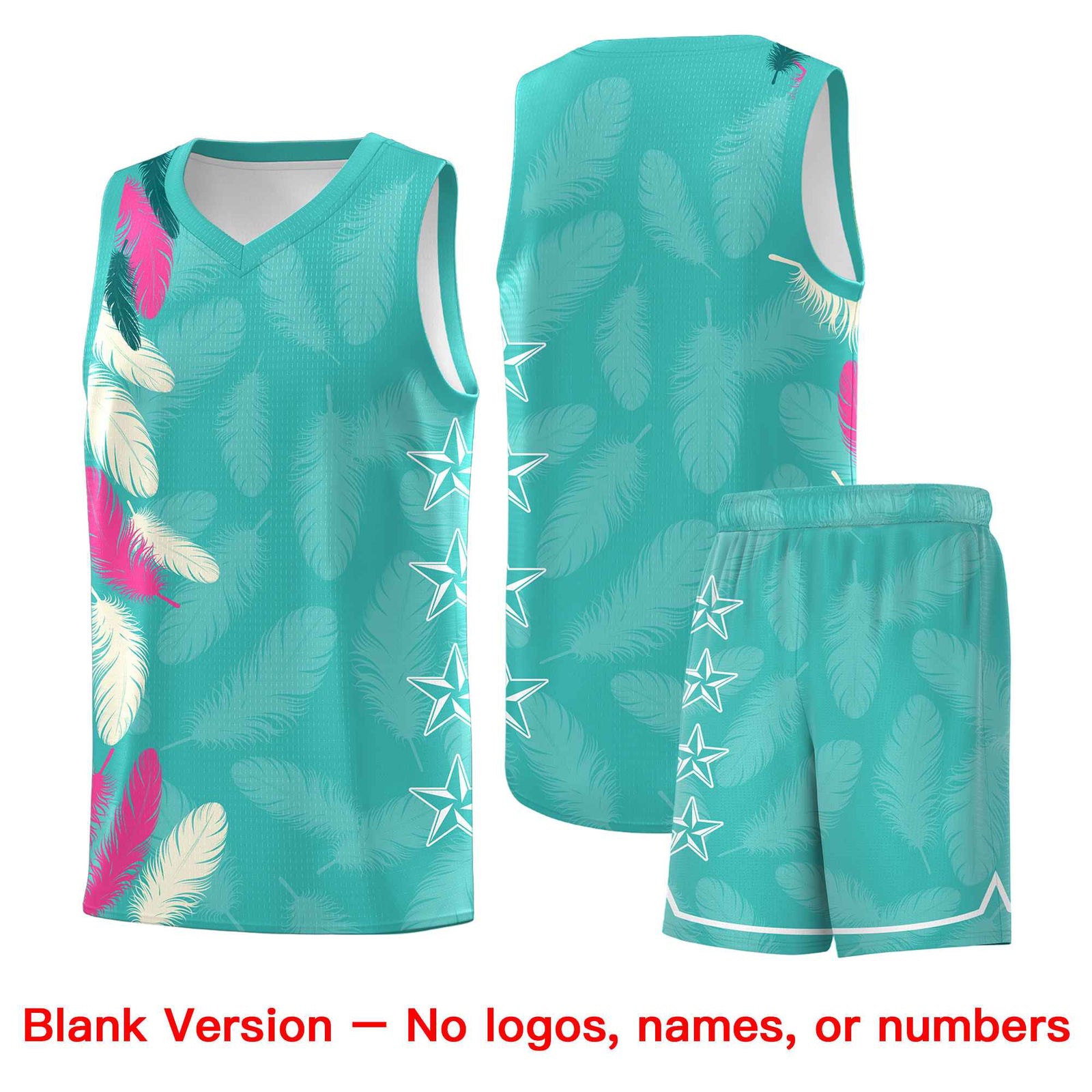 Custom Youth Basketball Jersey Navy White Feather Series Sports Uniform