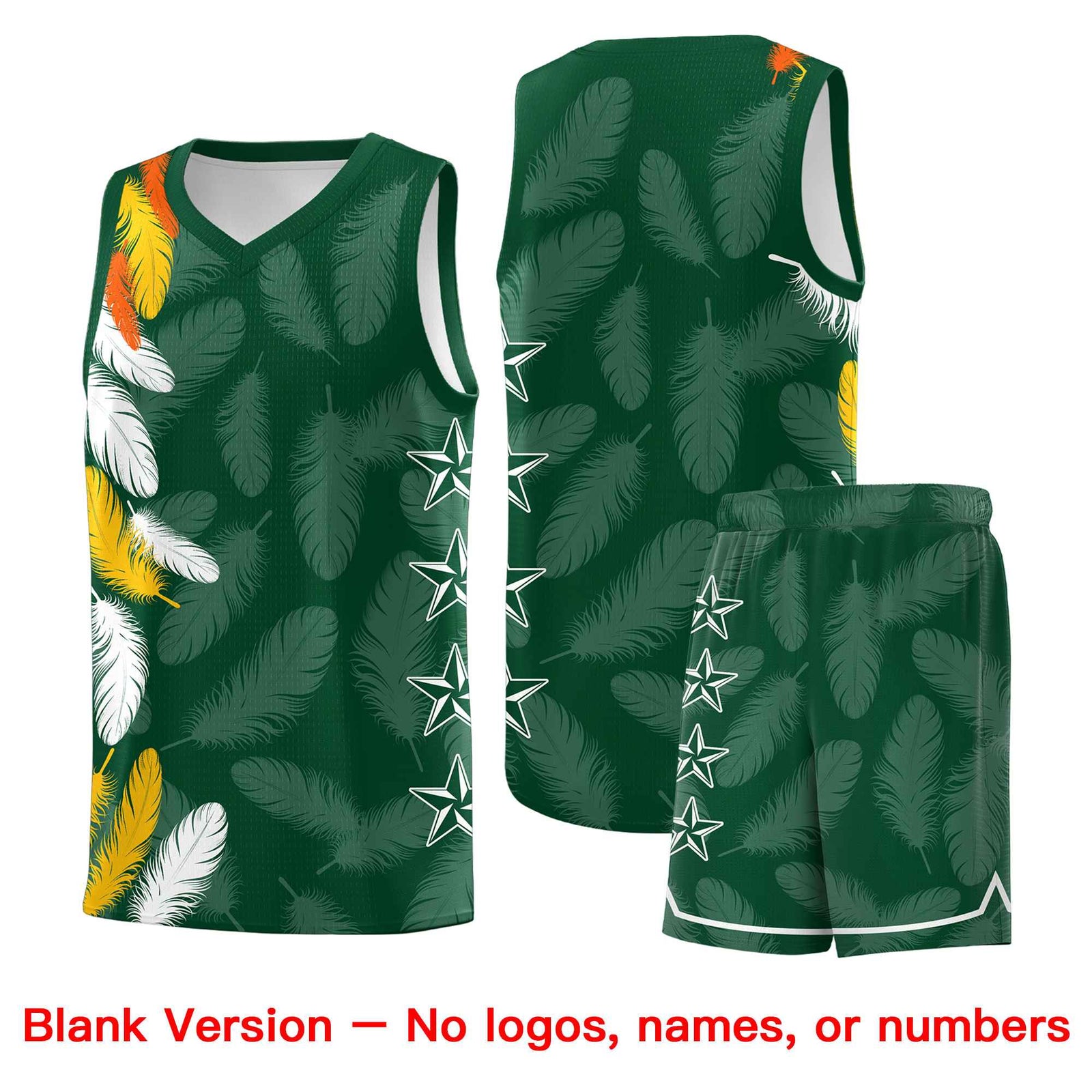 Custom Youth Basketball Jersey Navy White Feather Series Sports Uniform