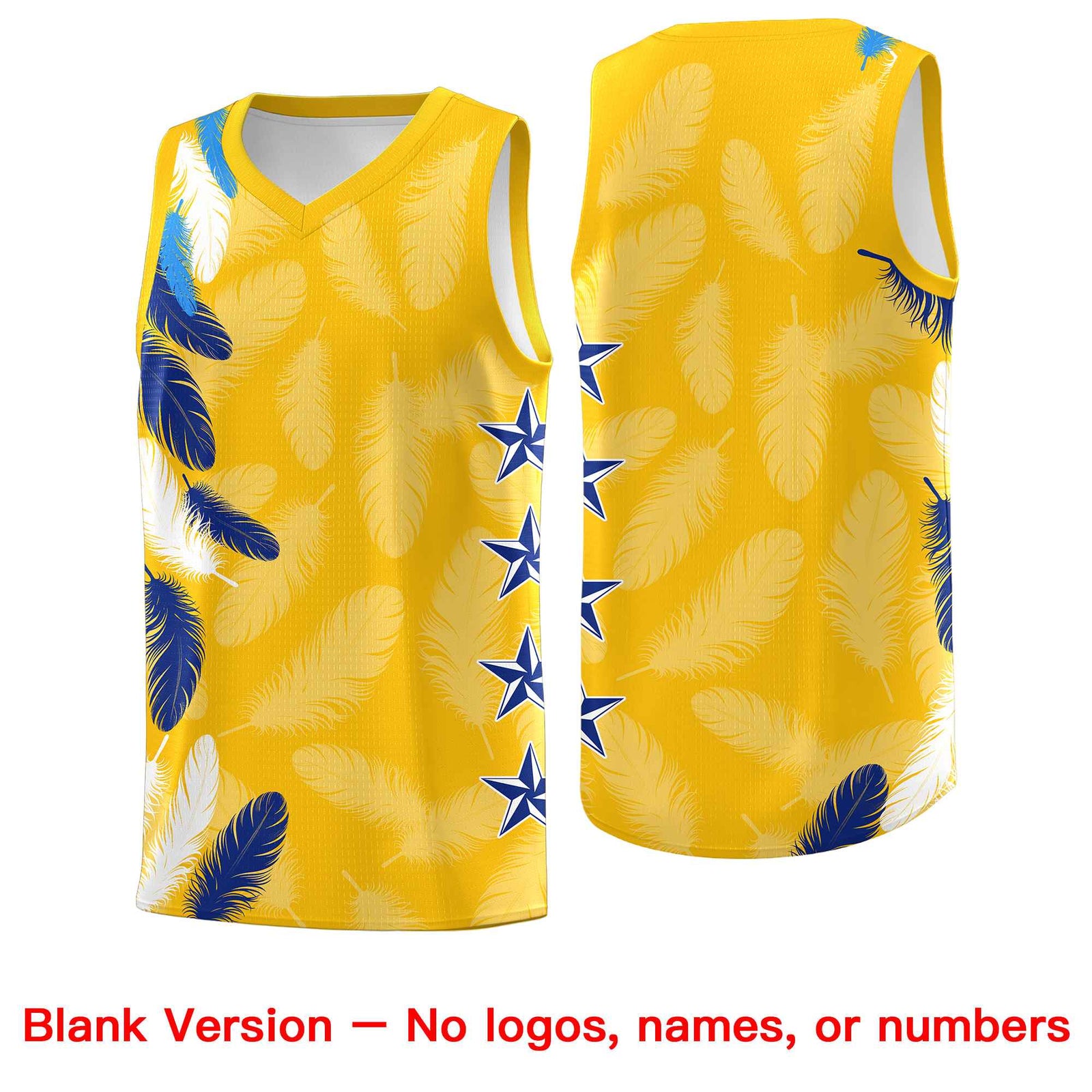 Custom Youth Basketball Jersey Navy White Feather Series Sports Uniform