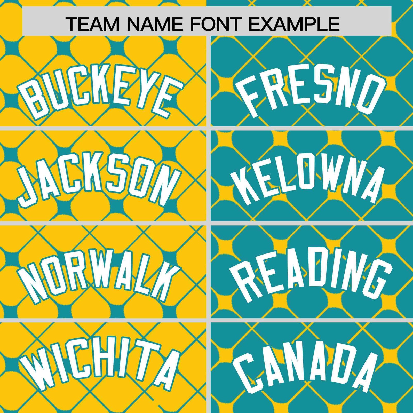 Custom Gold Aqua Split Fashion Plaid Design Authentic Baseball Jersey