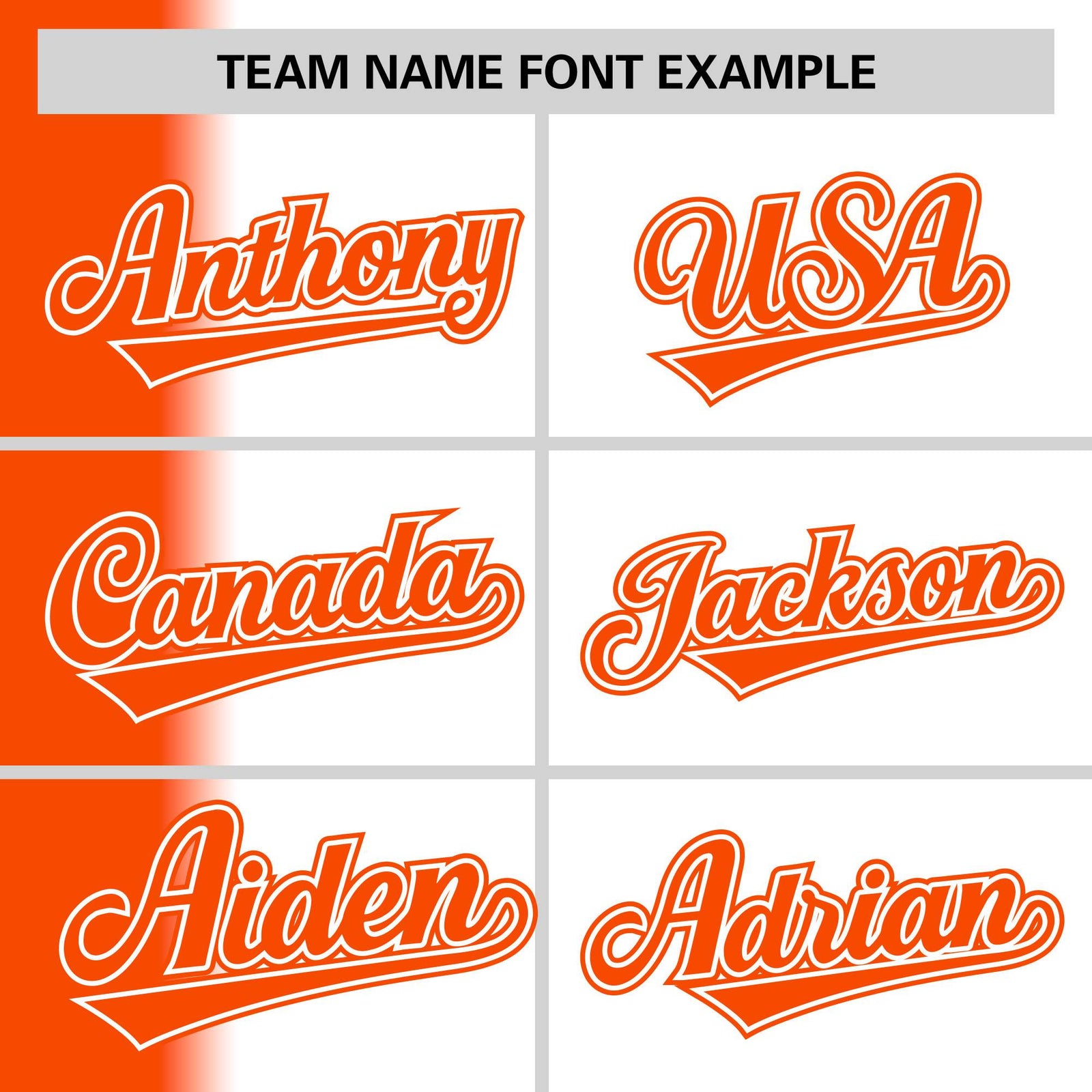 Custom White Orange Pinstripe Personalized Gradient Authentic Baseball Jersey