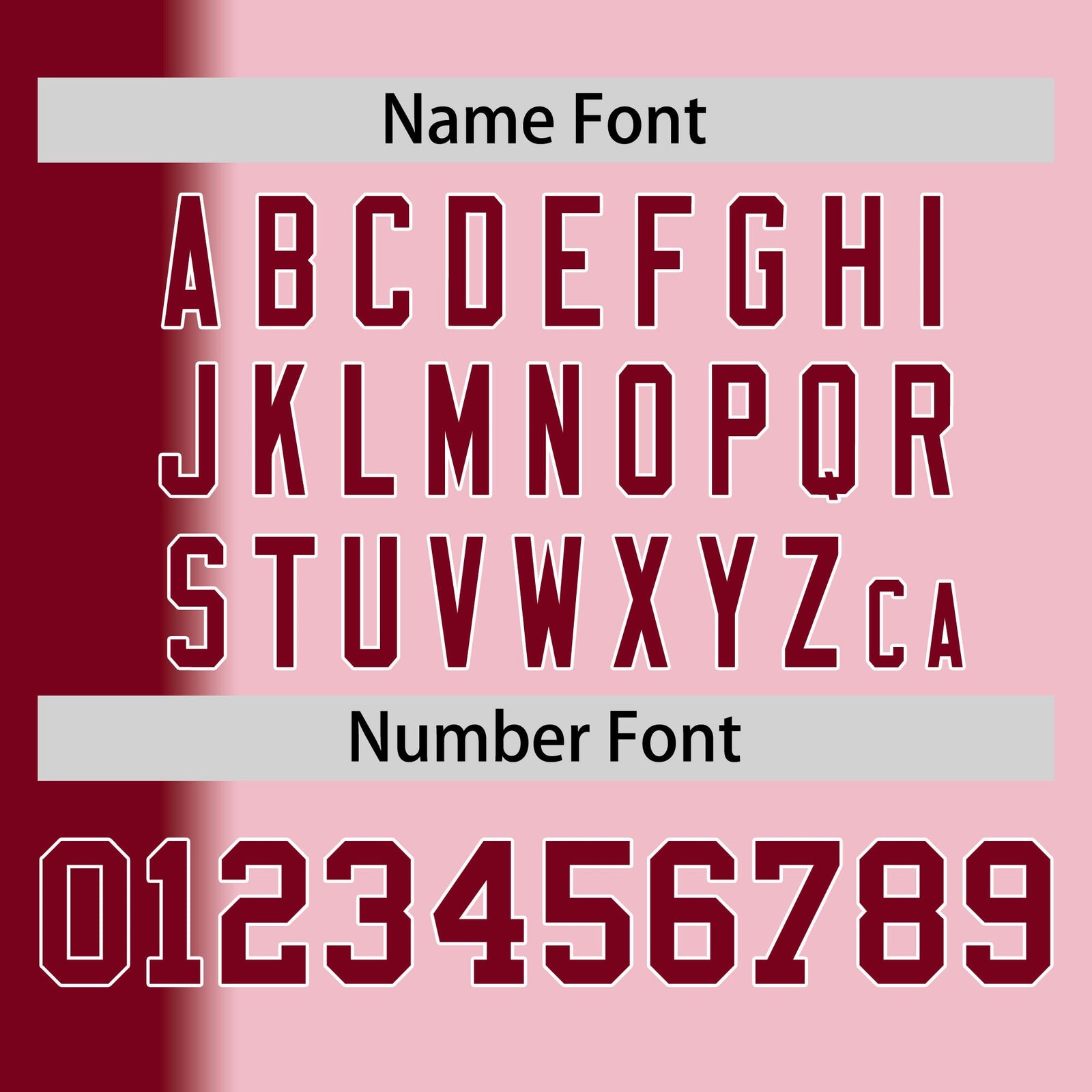 Custom Light Pink Crimson Pinstripe Personalized Gradient Authentic Baseball Jersey