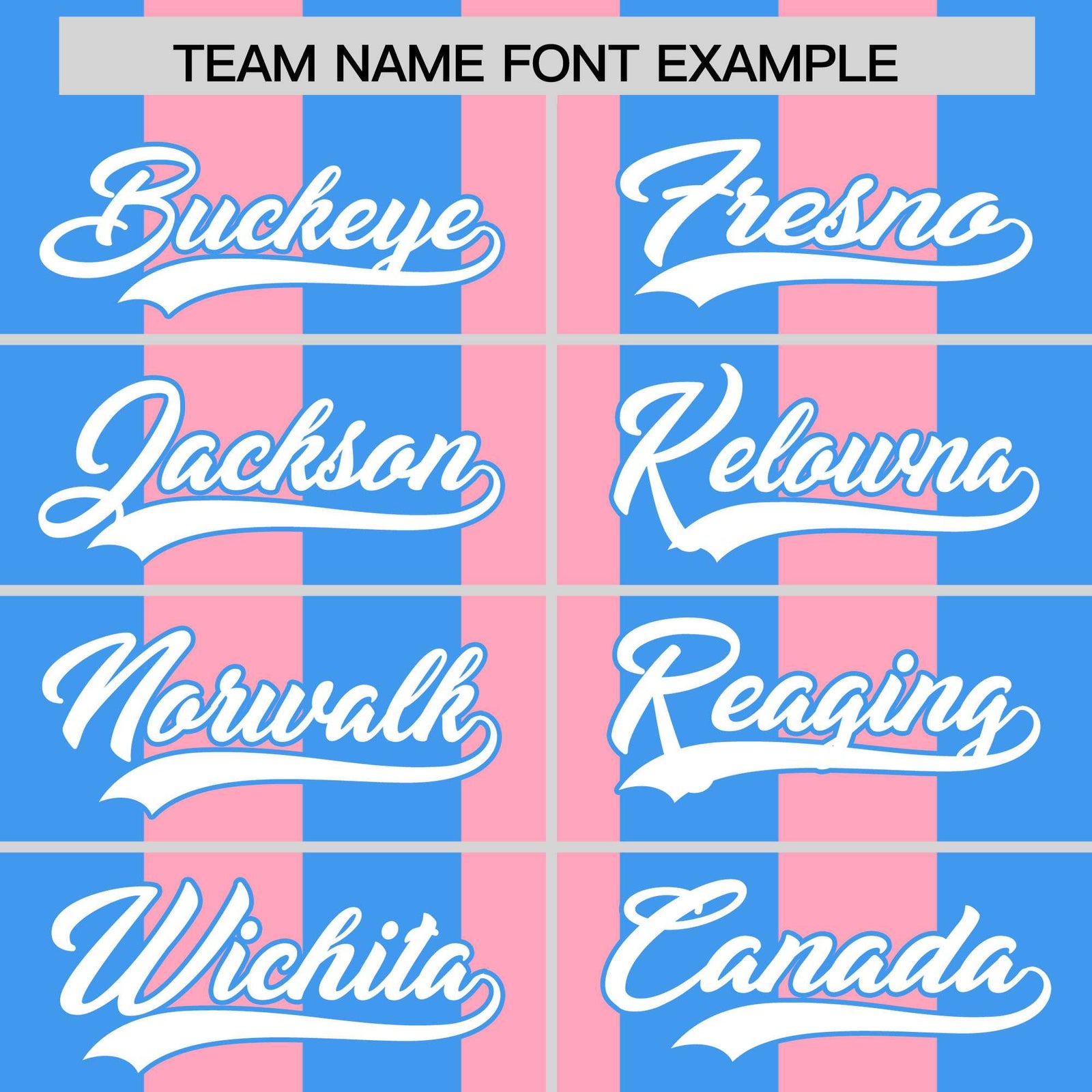 Custom Light Pink Powder Blue Thick Stripe Fashion Authentic Baseball jersey