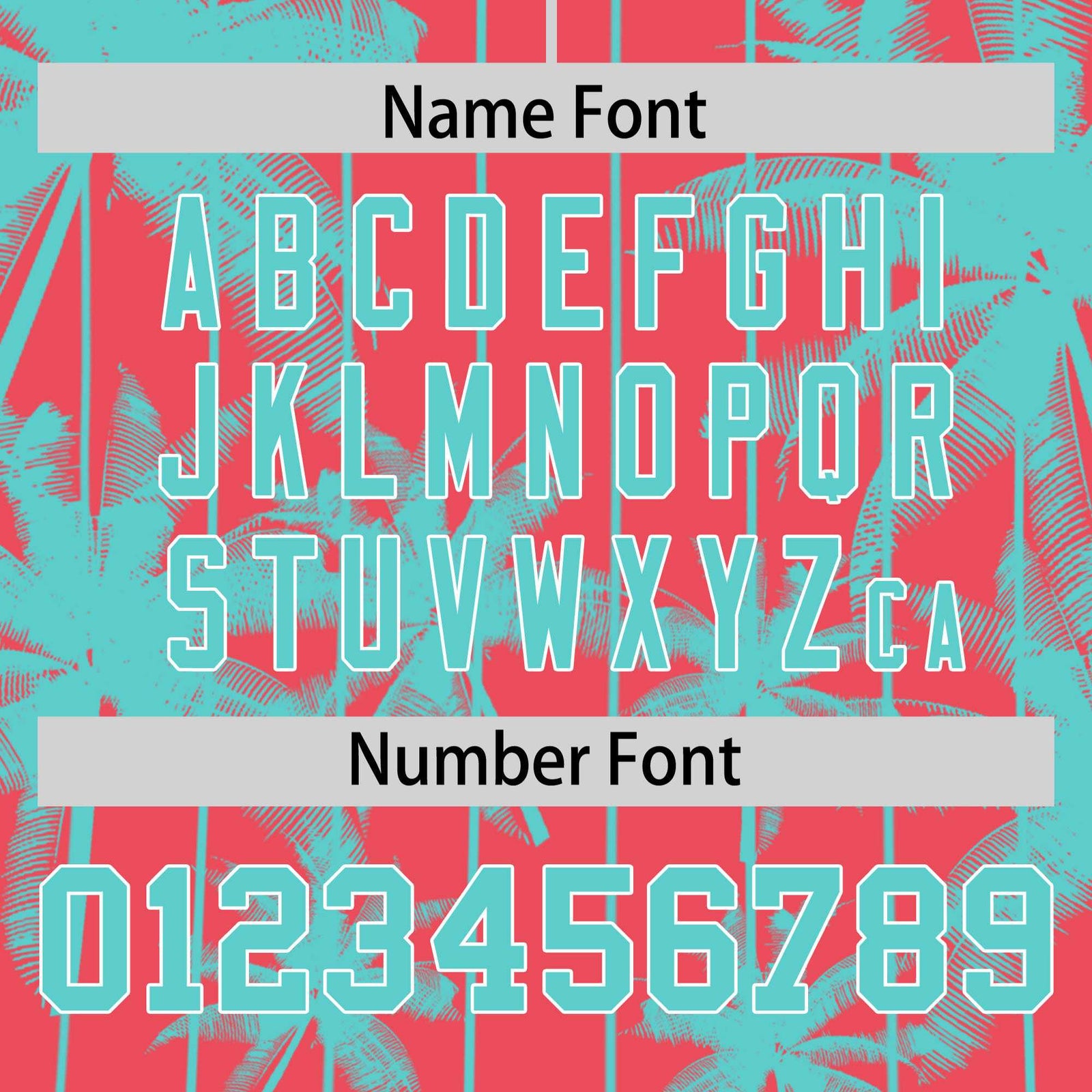 Custom Light Red Bright Green Pinstripe Coconut Tree Pattern Authentic Baseball Jersey